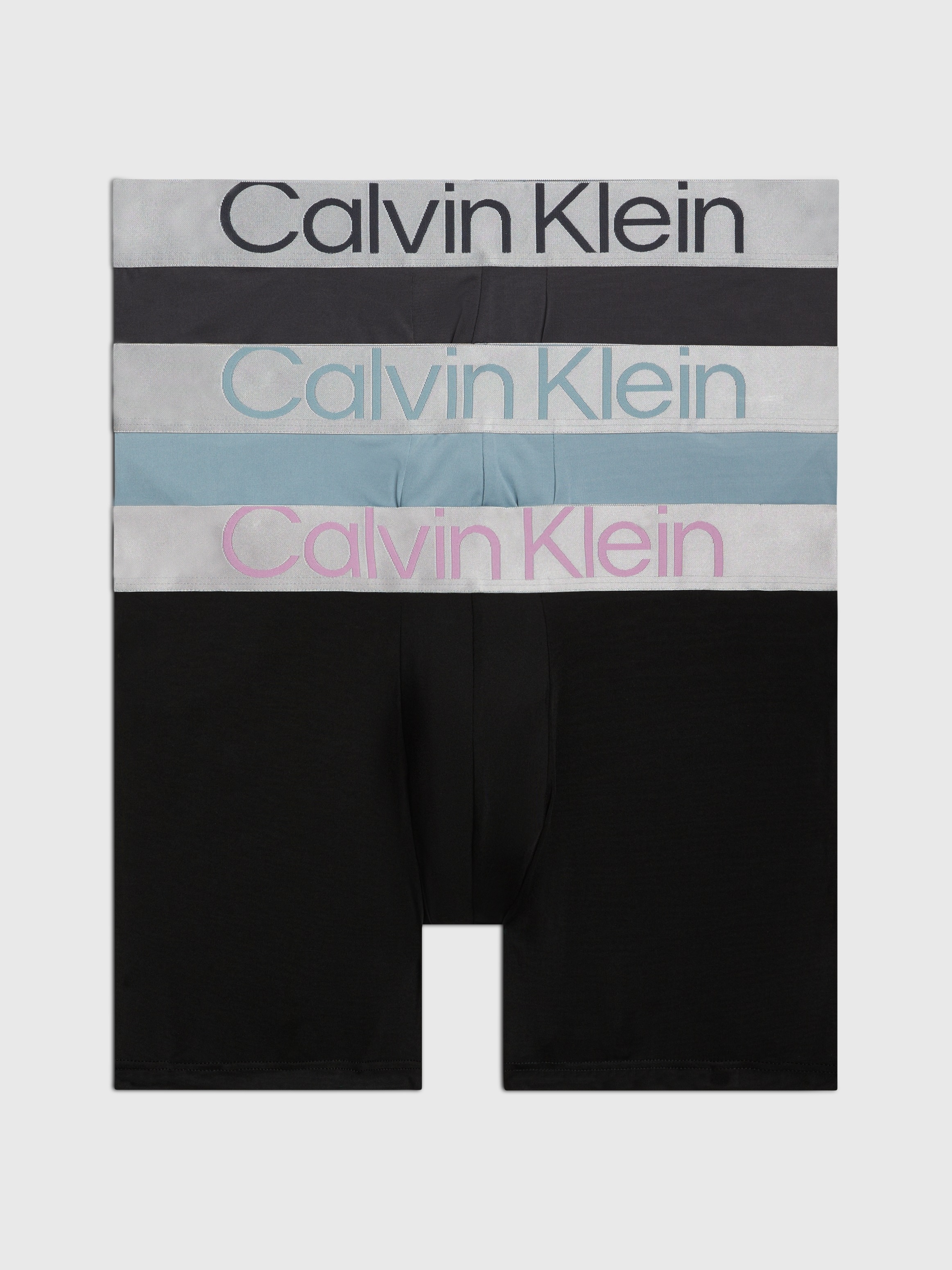 Calvin Klein Underwear Boxer »BOXER BRIEF 3PK« Packung, 3er-Pack, 3 Stk. mit längerem Bein & Calvin Klein Logo-Elastikbund