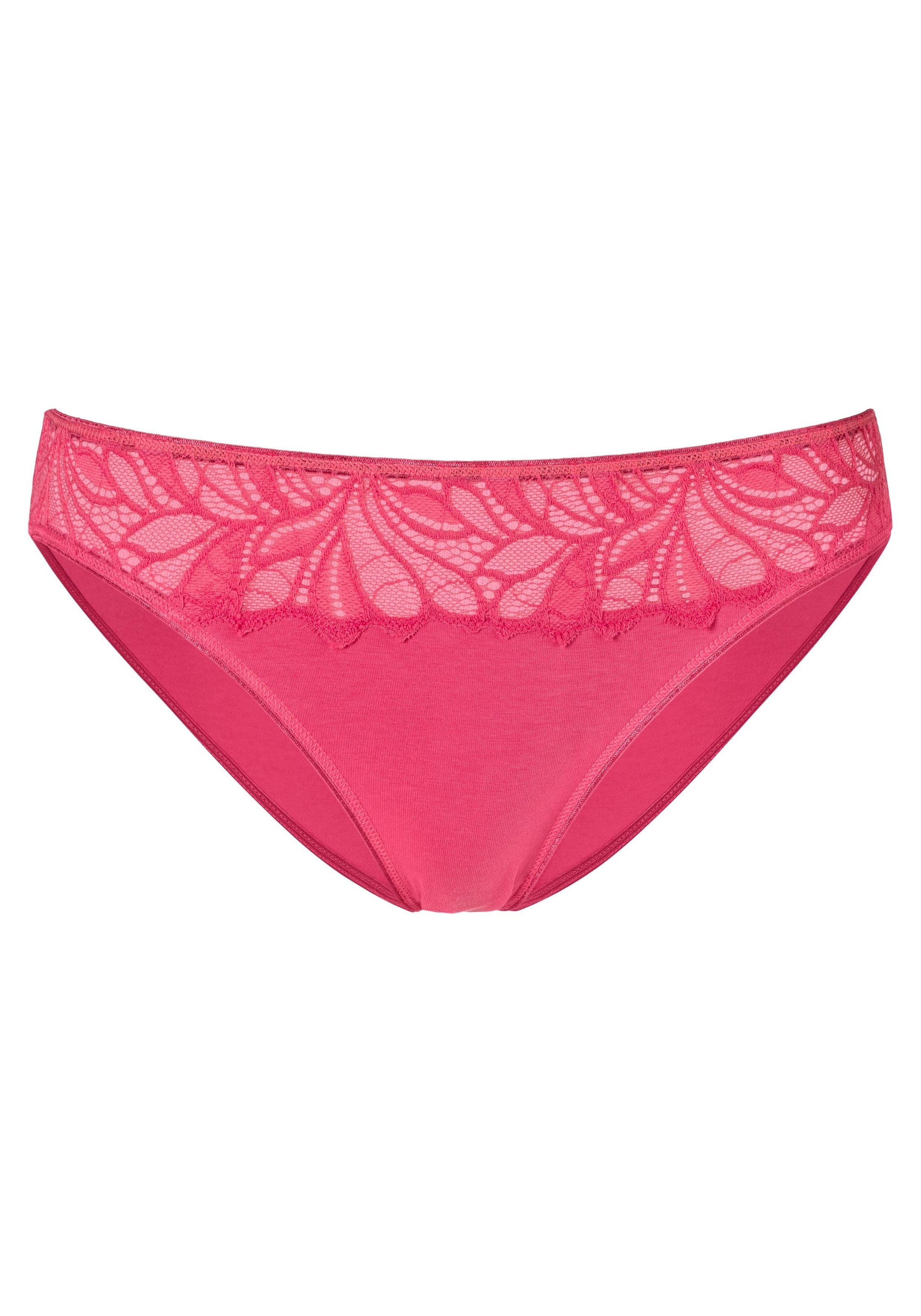 Vivance Bikinislip, (Packung, 5 St.), aus elastischer Baumwoll-Qualität