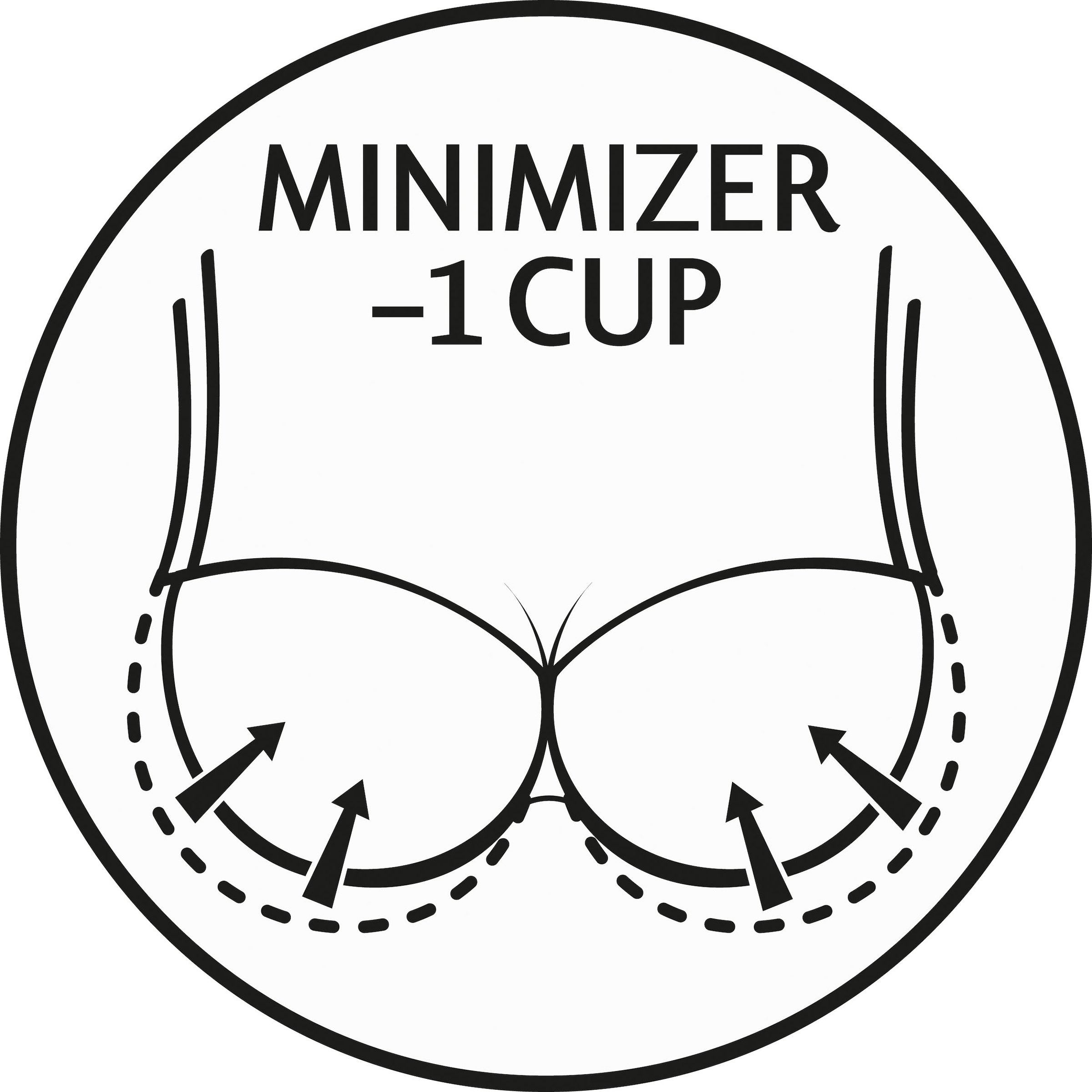 Triumph Minimizer-BH »Ladyform Soft W X«, Cup C-F, Bügel-BH mit