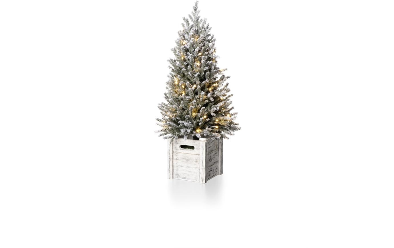 STT Künstlicher Weihnachtsbaum »Snowy Tree klein«, Timerfunktion
