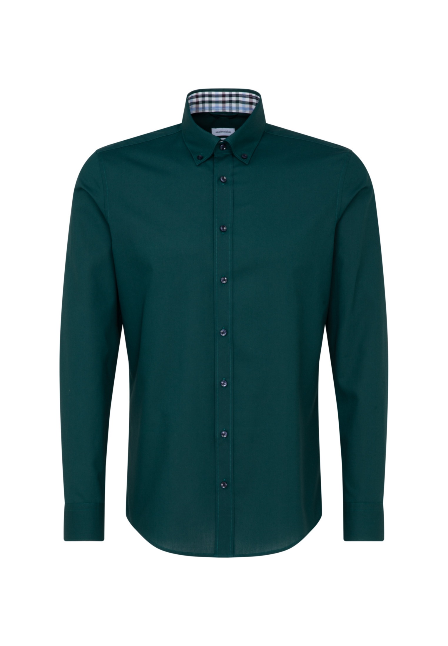 seidensticker Businesshemd »Slim« Slim 1/1 Button-Down-Kragen Uni