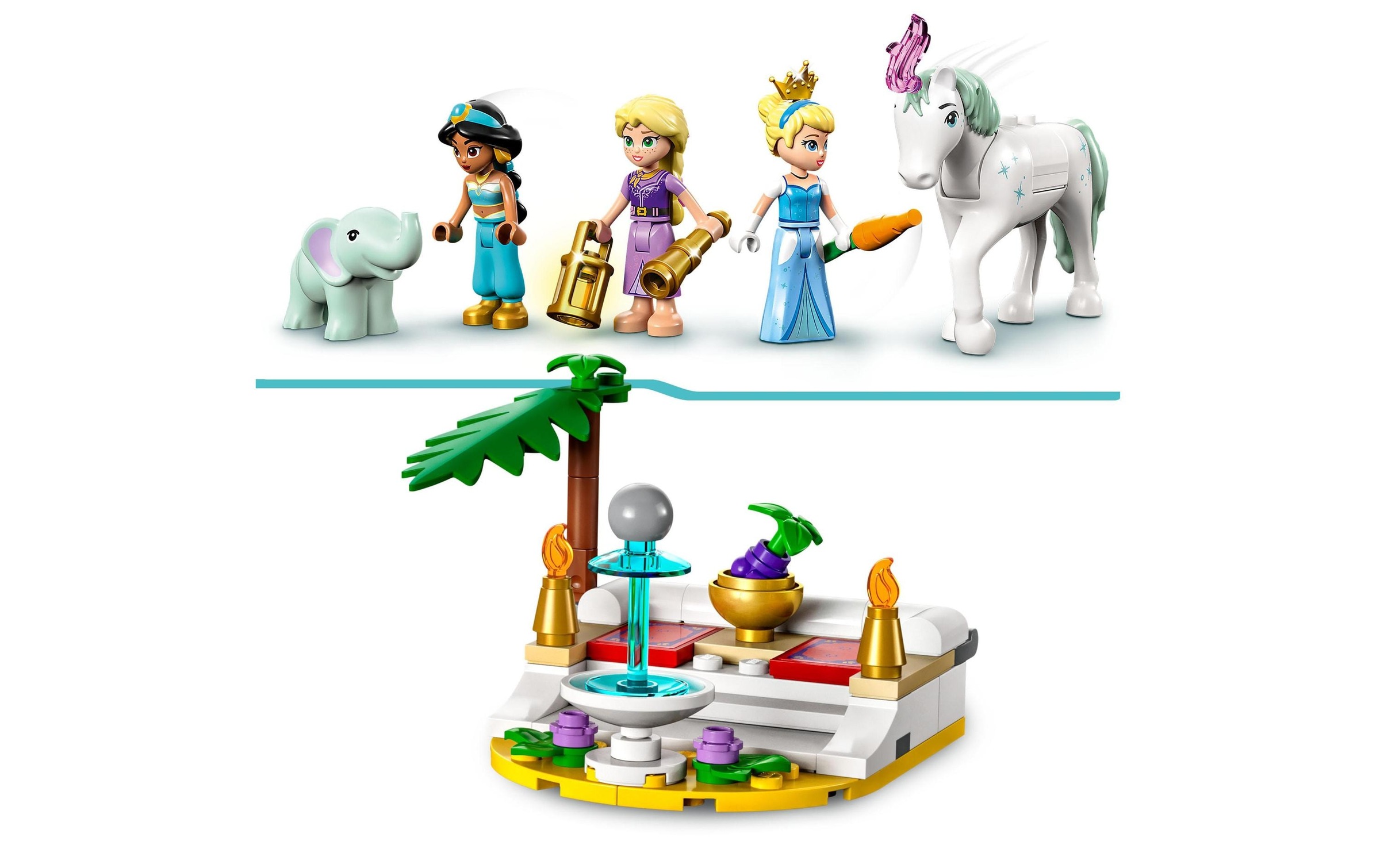 LEGO® Konstruktionsspielsteine »Prinzessinnen auf magischer Reise«, (320 St.)