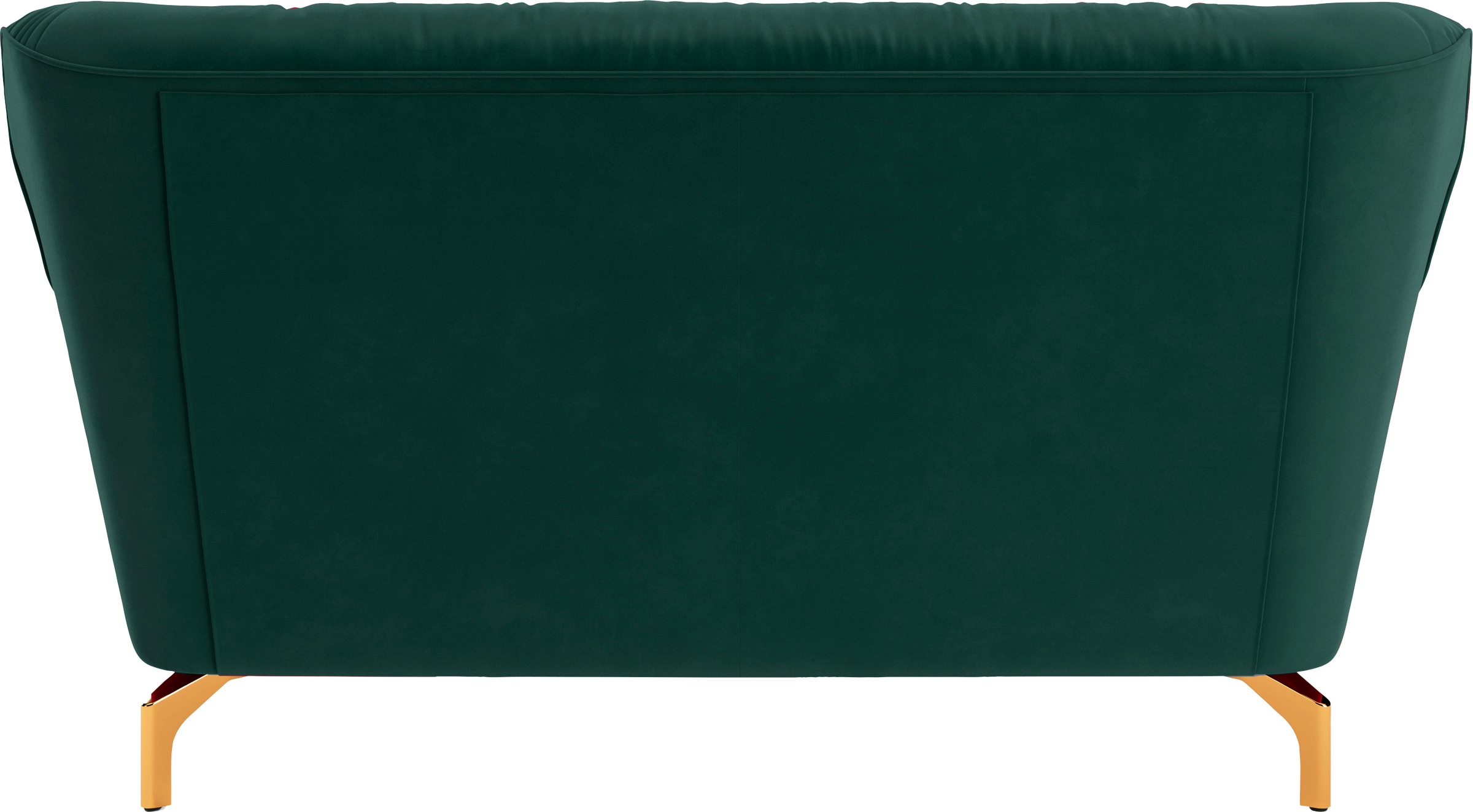 sit&more Polstergarnitur »Orient 3«, (2 tlg.), inkl. 4 Zierkissen mit Strass-Stein, goldfarbene Metallfüsse