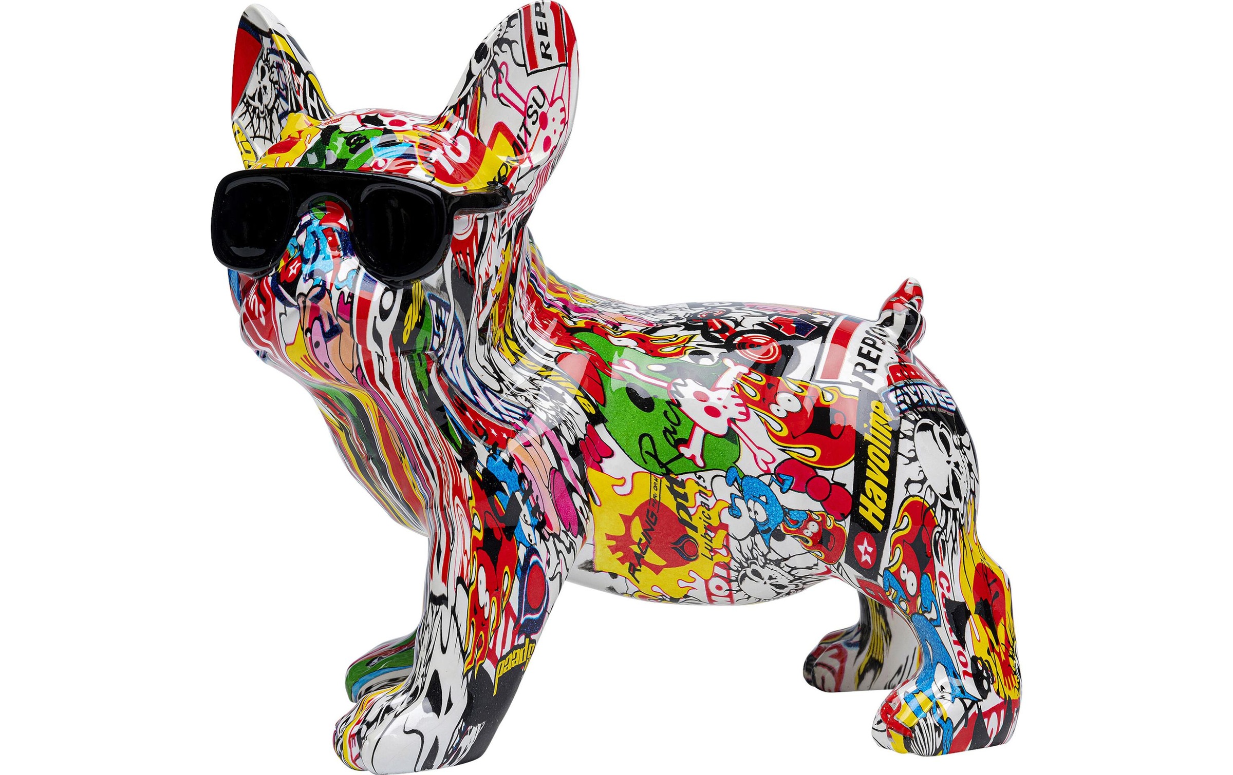 Kare Design Dekofigur »Comic Dog Glasses 15«