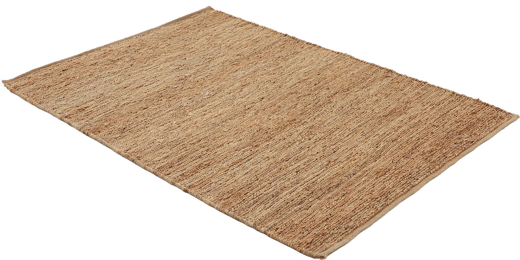carpetfine Teppich »Nala Juteteppich Naturfaser«, rechteckig, 9 mm Höhe, wendbar, aus 100% Jute, in vielen Grössen und Formen, quadratisch, rund