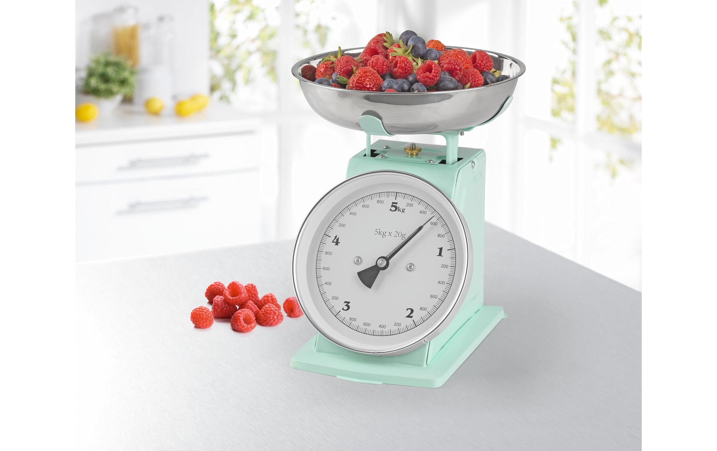 GOURMETmaxx Küchenwaage »5 kg, 20g-Schritte, Edelstahl«