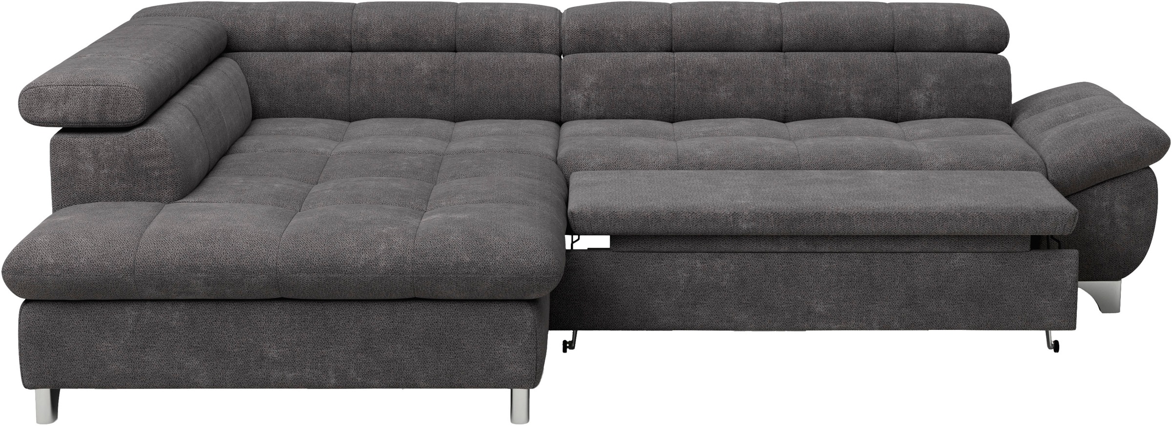 COTTA Ecksofa »Gemini L-Form«, mit Kopfteilverstellung, wahlweise mit Bettfunktion
