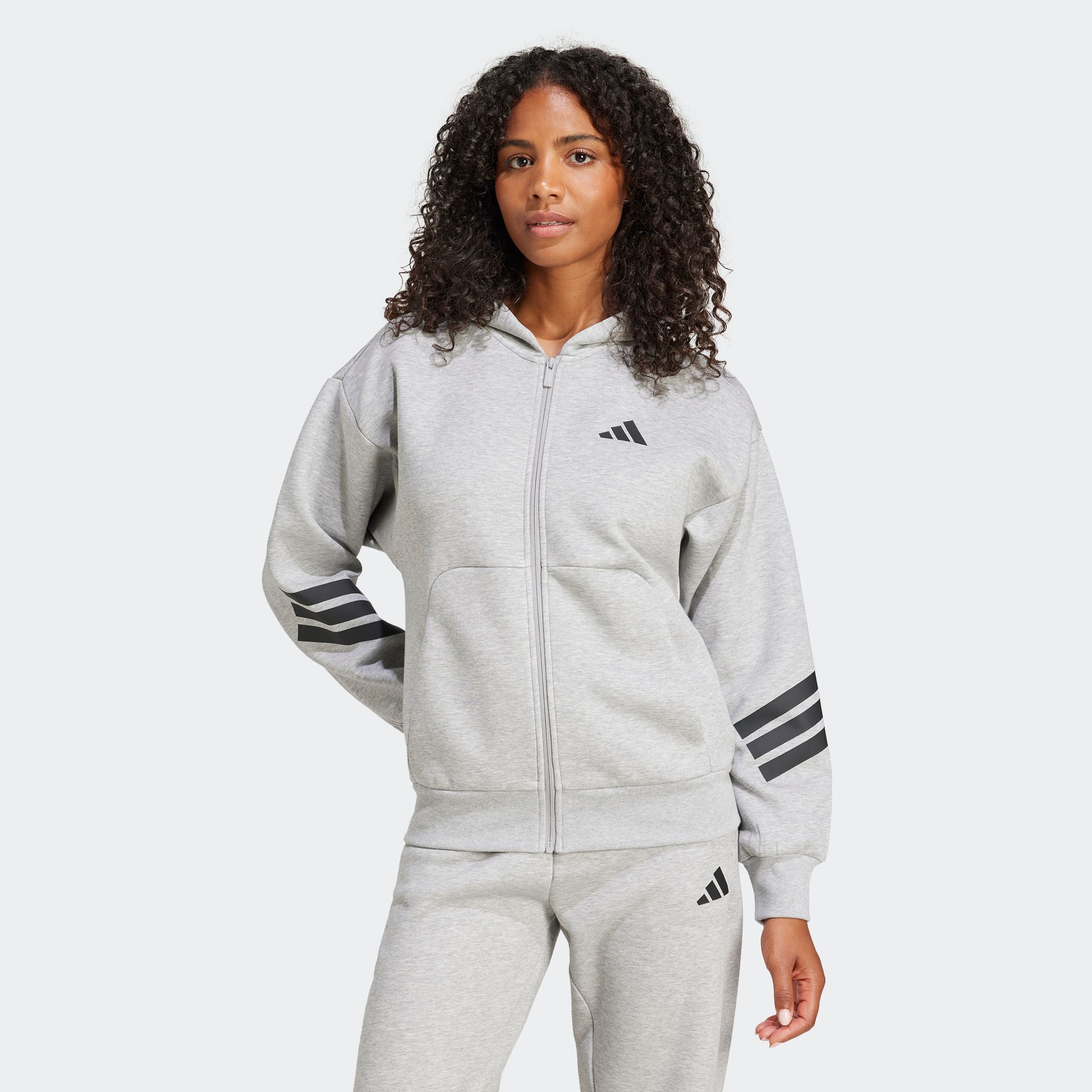 adidas Sportswear Kapuzensweatshirt »W FI 3S FZ HD«