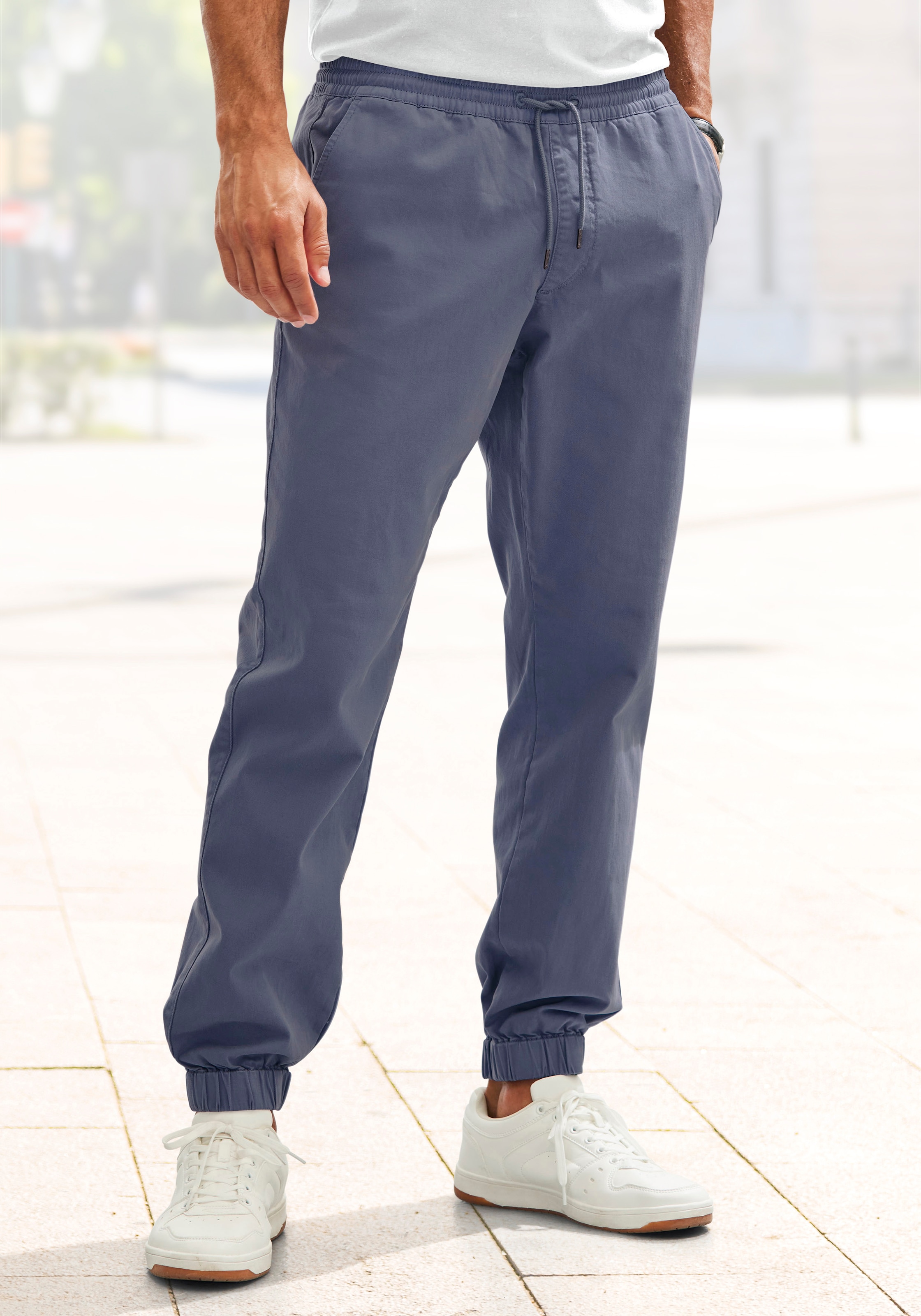 John Devin Jogger Pants »Jogg Pants«, aus elastischer Baumwoll-Qualität