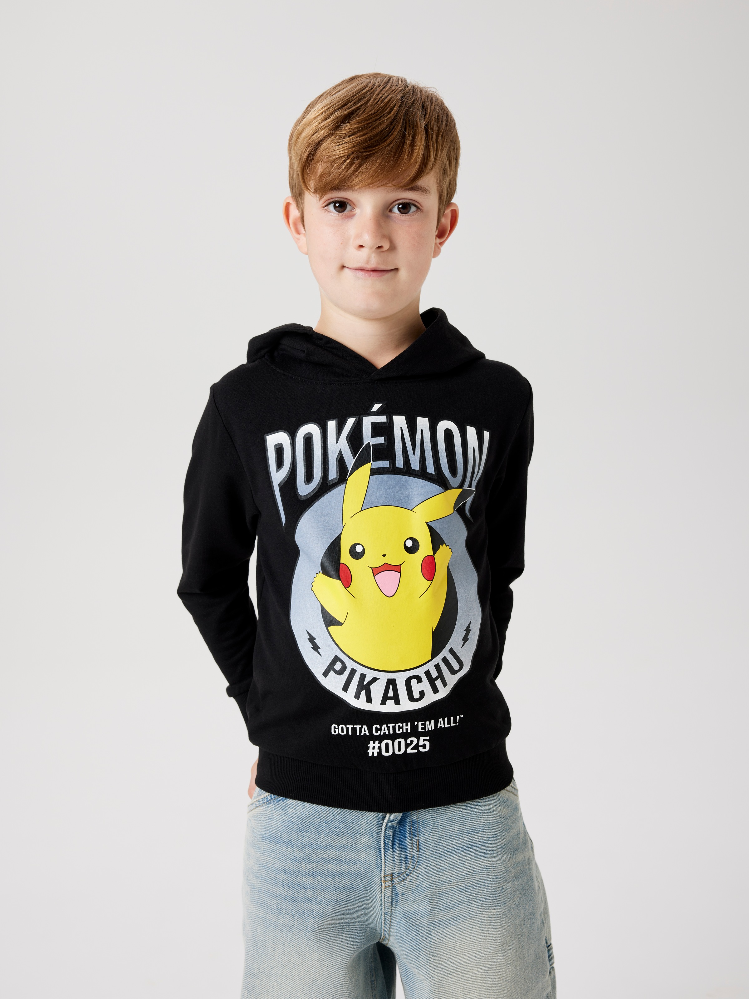 Name It Kapuzensweatshirt »NKMDU – Sweater mit grossem Frontmotiv für Pokémon-Fans«, bedruckt, casual, regular fit, Sweatware