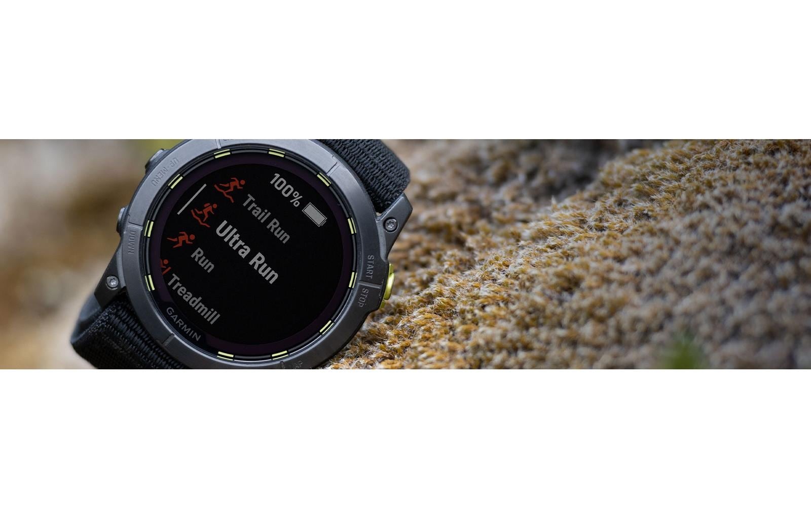 Garmin Smartwatch »Enduro 2 Sapphire Black«, (3,54 cm / 1,4 Zoll), 32 GB,)