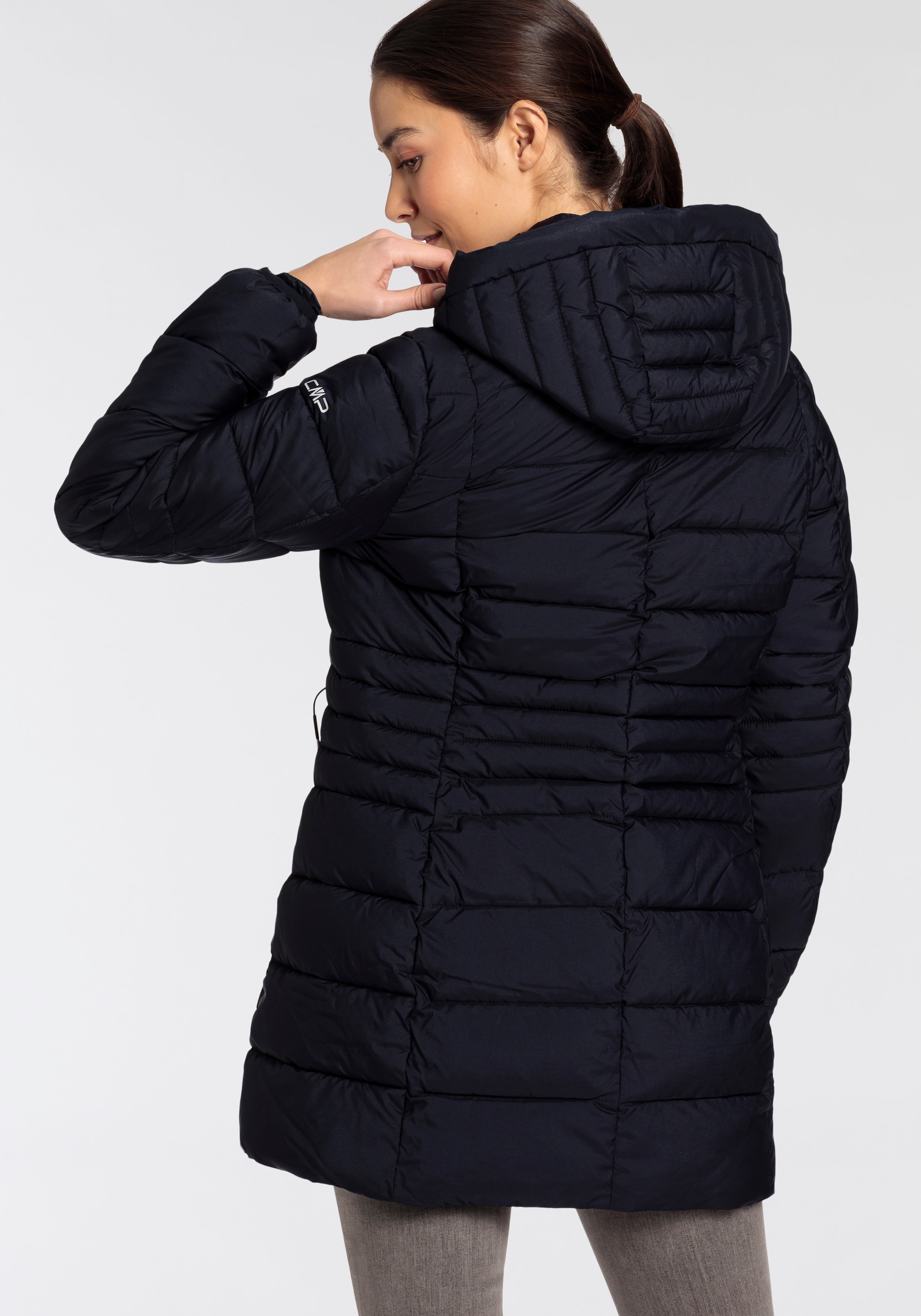 CMP Steppjacke »WOMAN PARKA SNAPS HOOD«, mit Kapuze