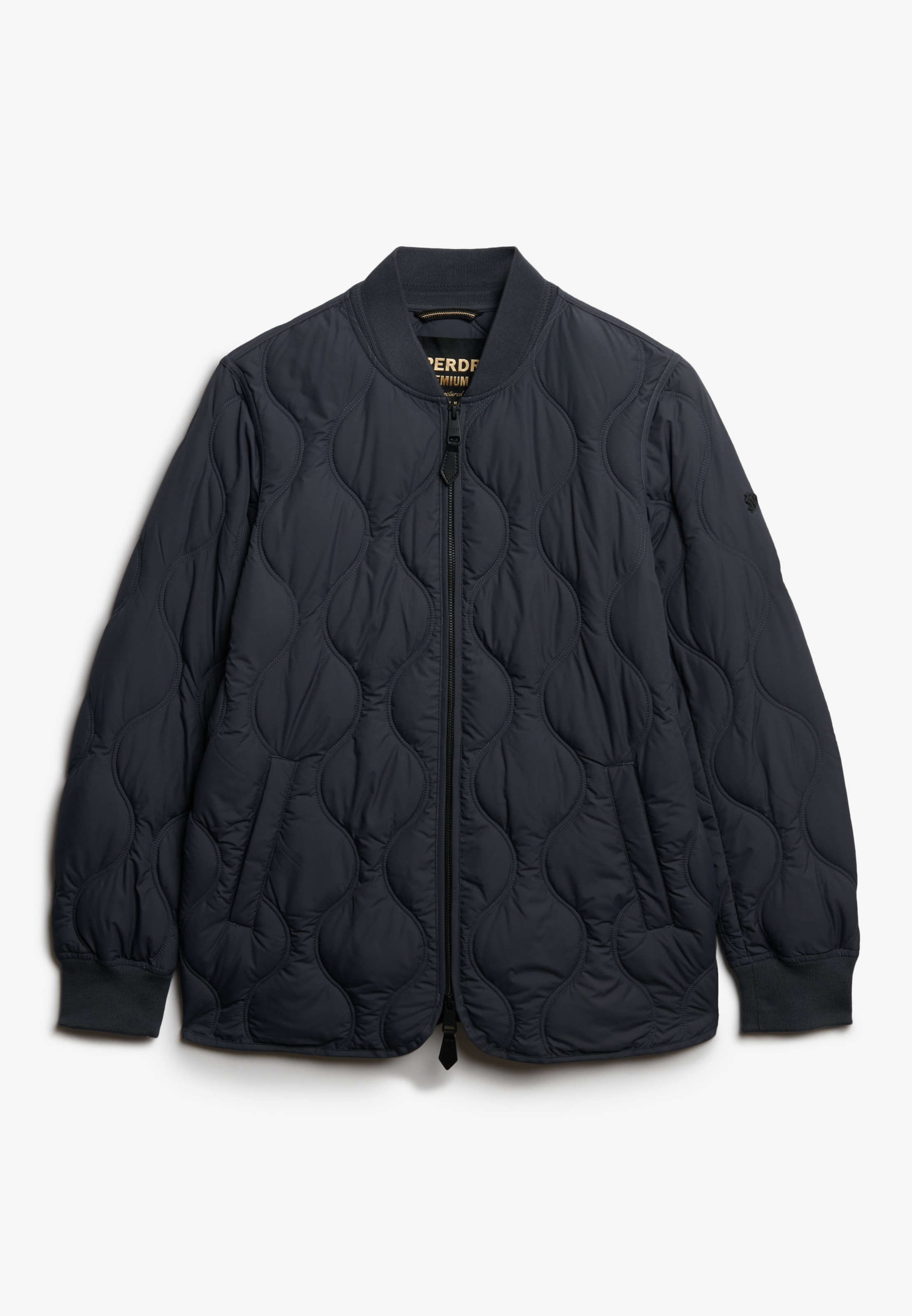 Superdry Steppjacke »SHORT QUILTED LINER JACKET«, ohne Kapuze