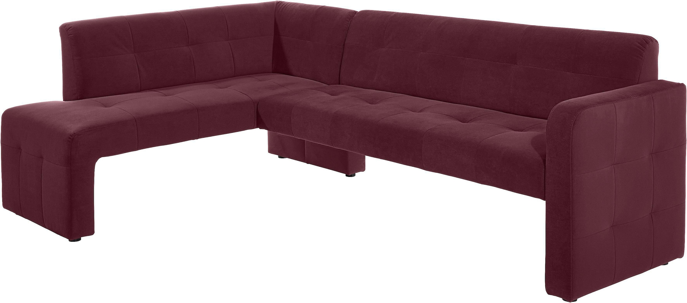 exxpo - sofa fashion Eckbank »Barista, bequem und elegant, hohe Bodenfreiheit,«, moderne Sitz- und Rückenverarbeitung, frei im Raum stellbar