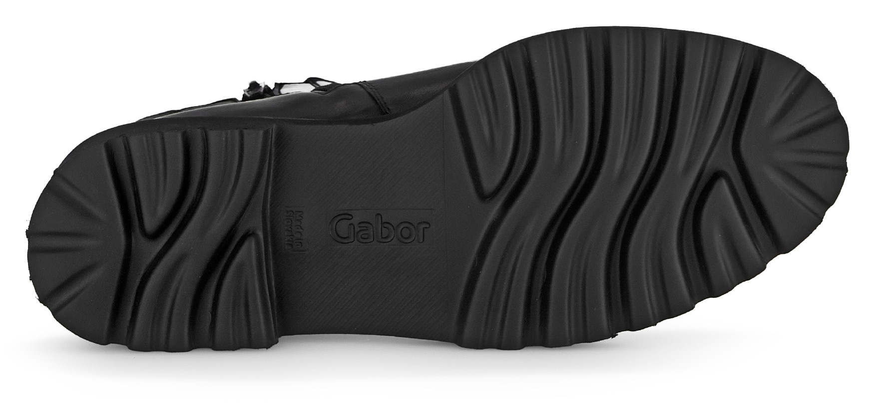 Gabor Chelseaboots, Blockabsatz, Stiefelette, Boots, Reissverschluss und Stretcheinsatz