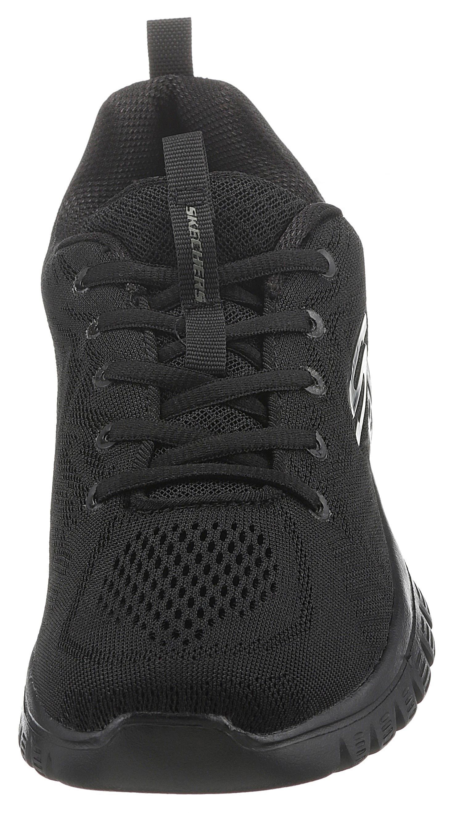 Skechers Sneaker »Graceful - Get Connected«, Freizeitschuh, Halbschuh, Schnürschuh für die Maschinenwäsche geeignet
