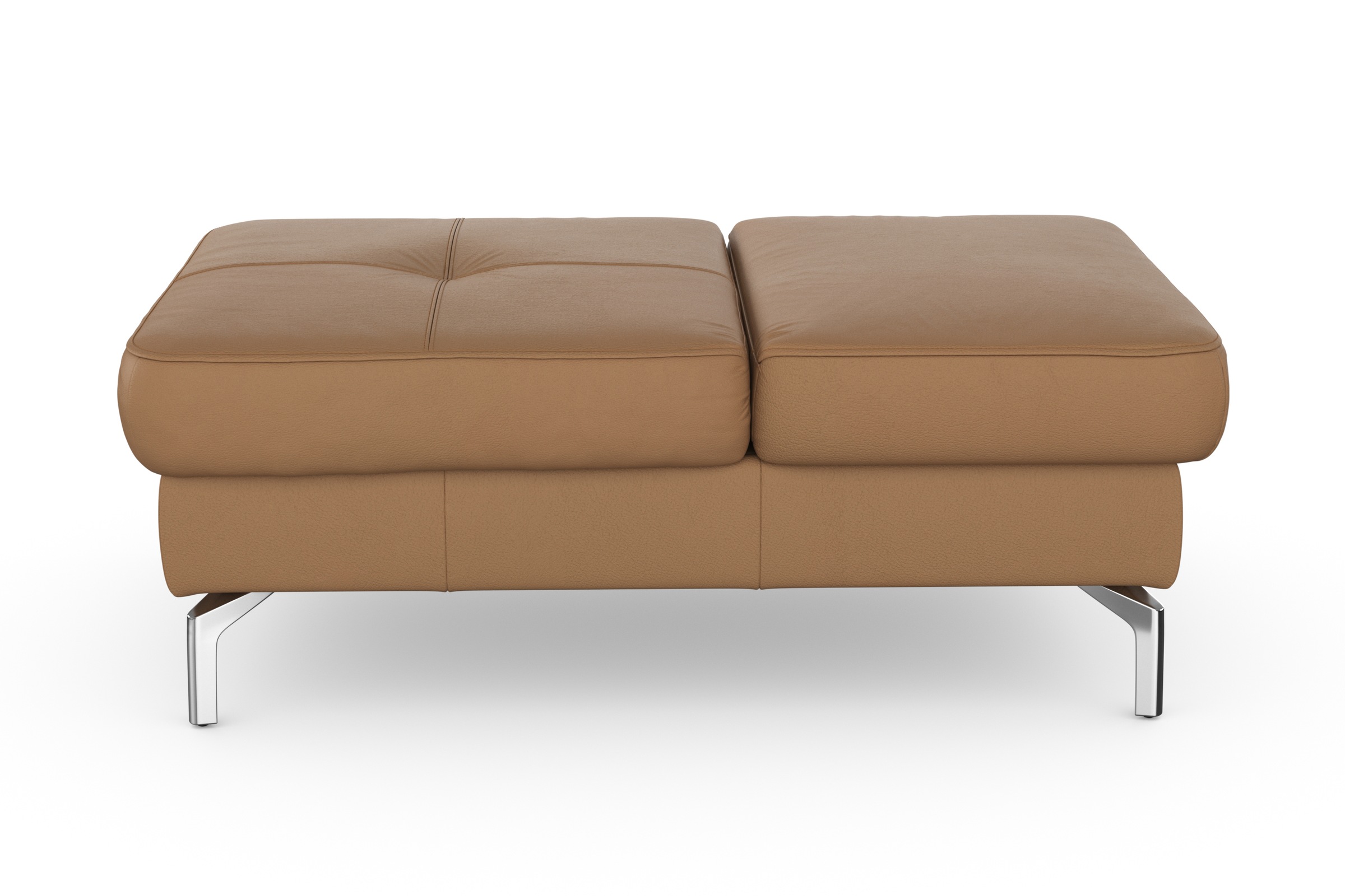 sit&more Hocker »Bendigo«, mit Klappfunktion, Bodenfreiheit 15 cm, wahlweise in 2 Fussfarben