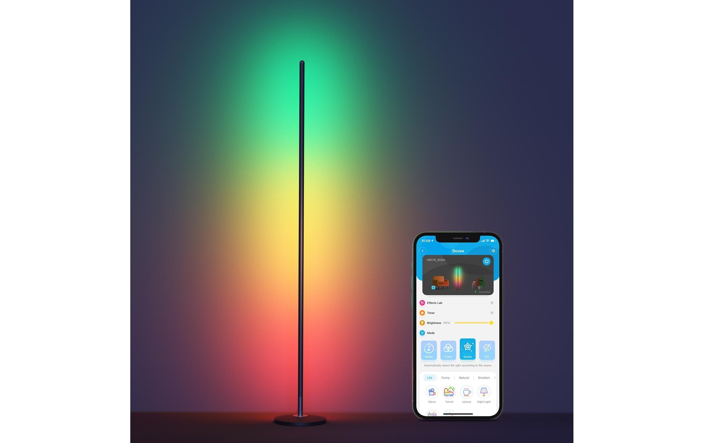 Stehlampe »Govee Smart Corner RGB«