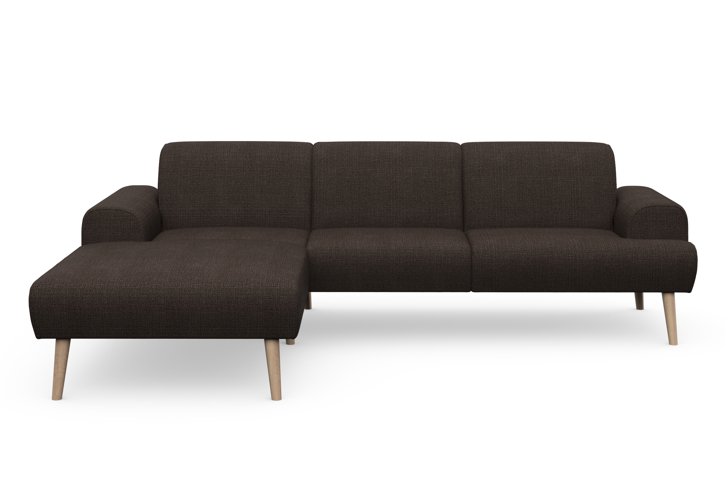 andas Ecksofa »Swift Scandic Design, Federkern für hohen Sitzkomfort, L-Form«, Federkern-Polsterung, B/T/H: 292/83/176 cm