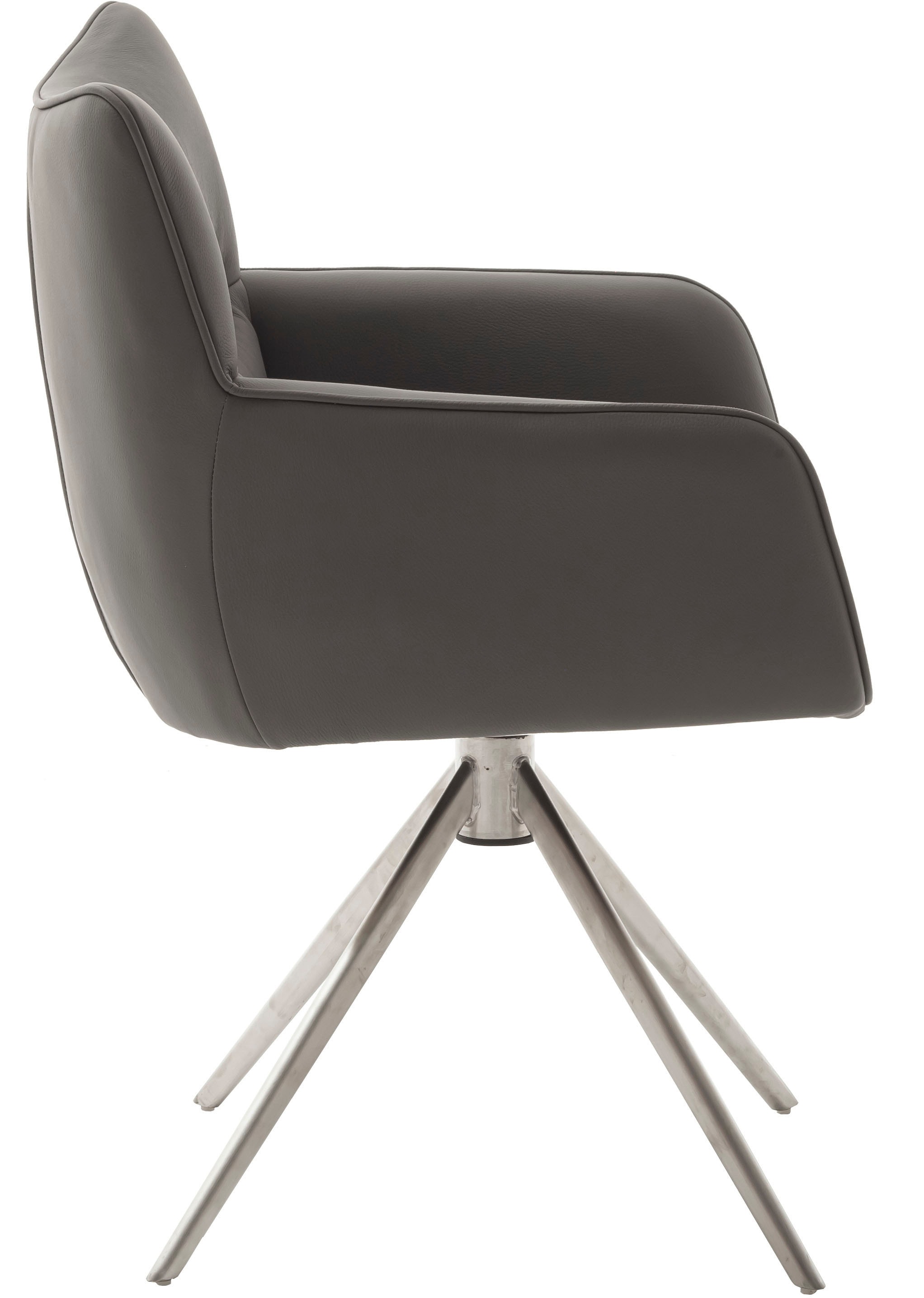 MCA furniture 4-Fussstuhl »LIMONE«, (Set), 2 St., (Set, 2 Stck), 360° drehbar, Belastbarkeit 120 kg, Sitzhöhe ca. 49 cm