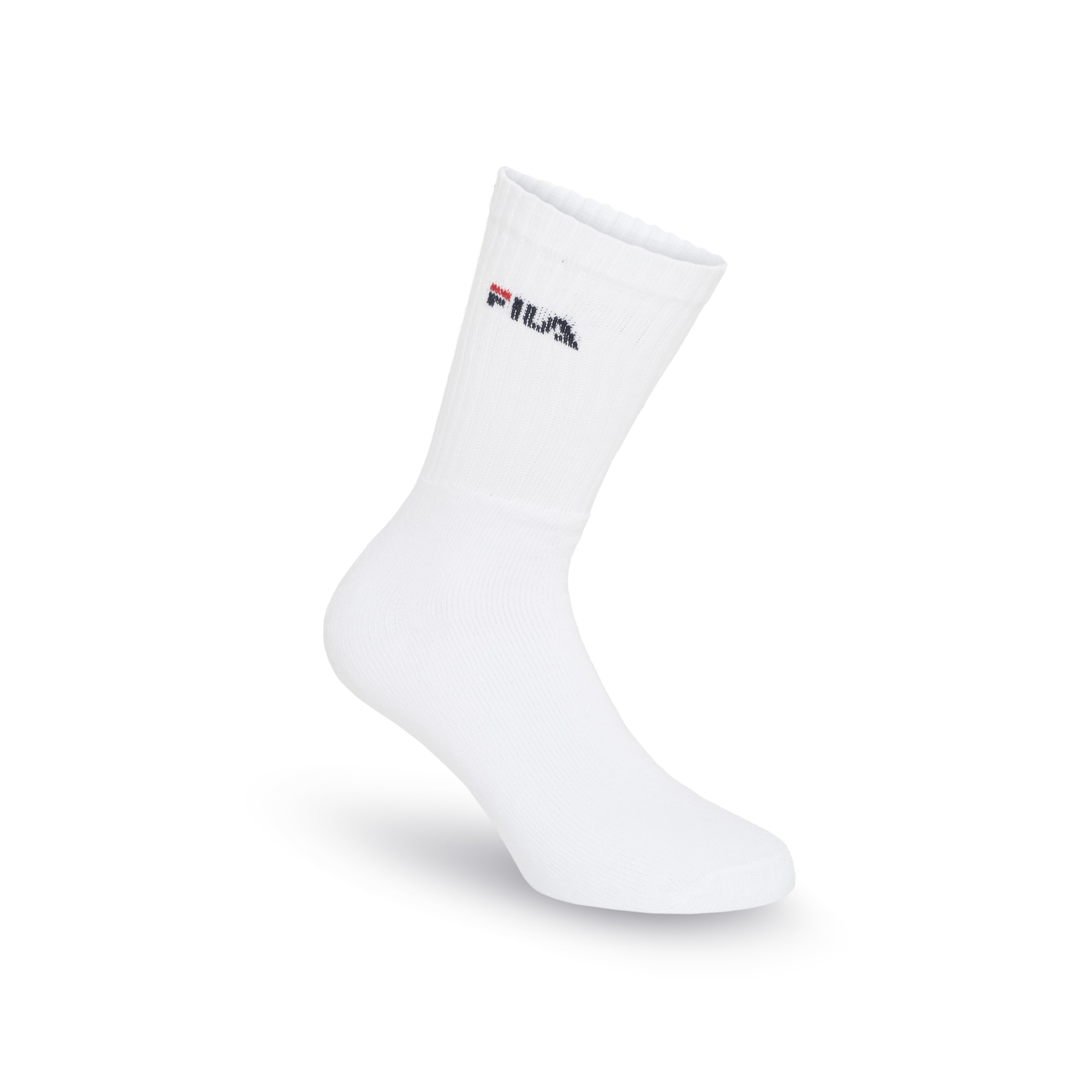 Fila Sportsocken »UNISEX CREW TENNIS FULL TERRY SOCKS«, (6 Paar), mit eingestrickem Logo