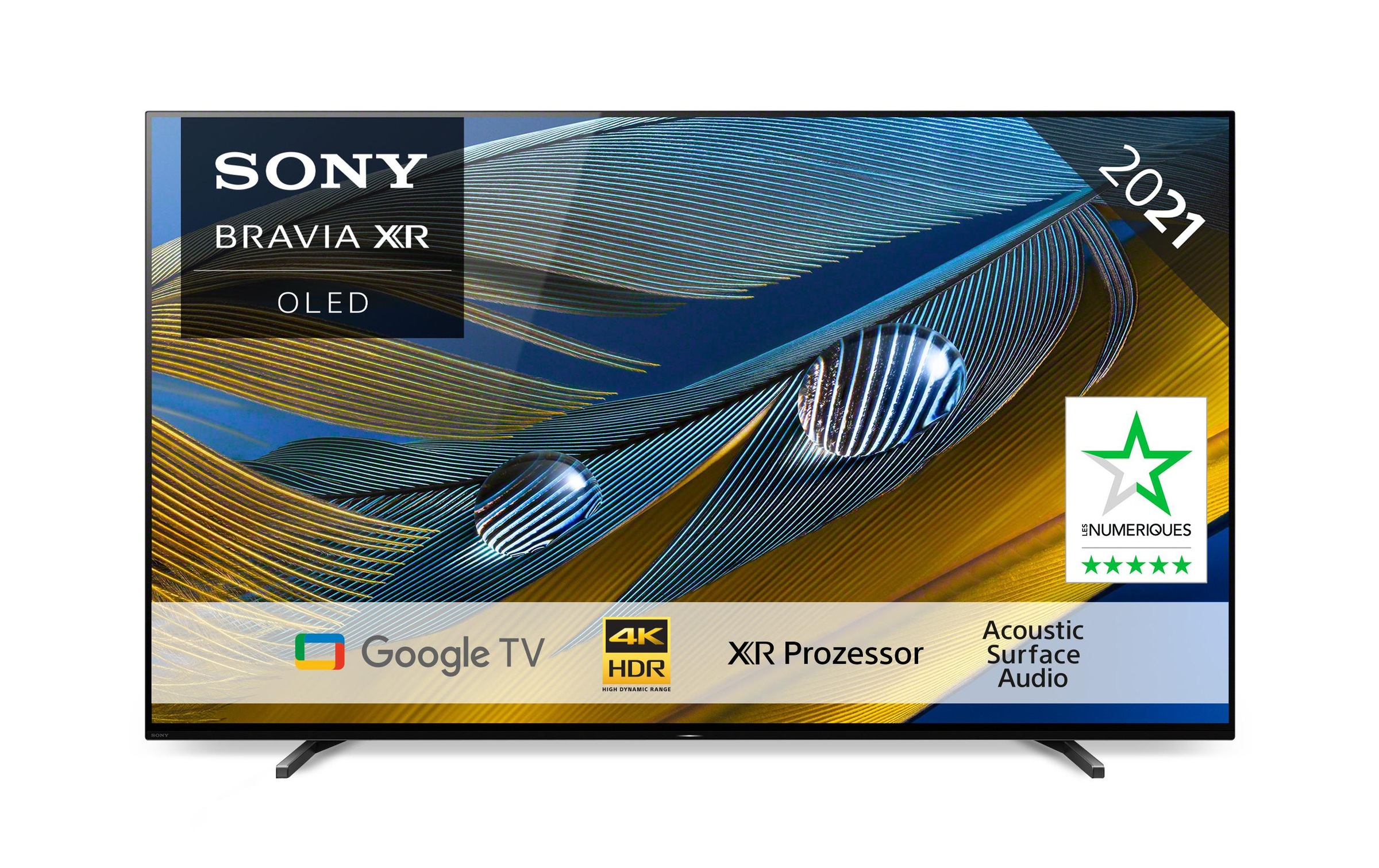 Sony OLED-Fernseher »XR-65A80J AEP 65 BRAVIA XR«, 4K Ultra HD