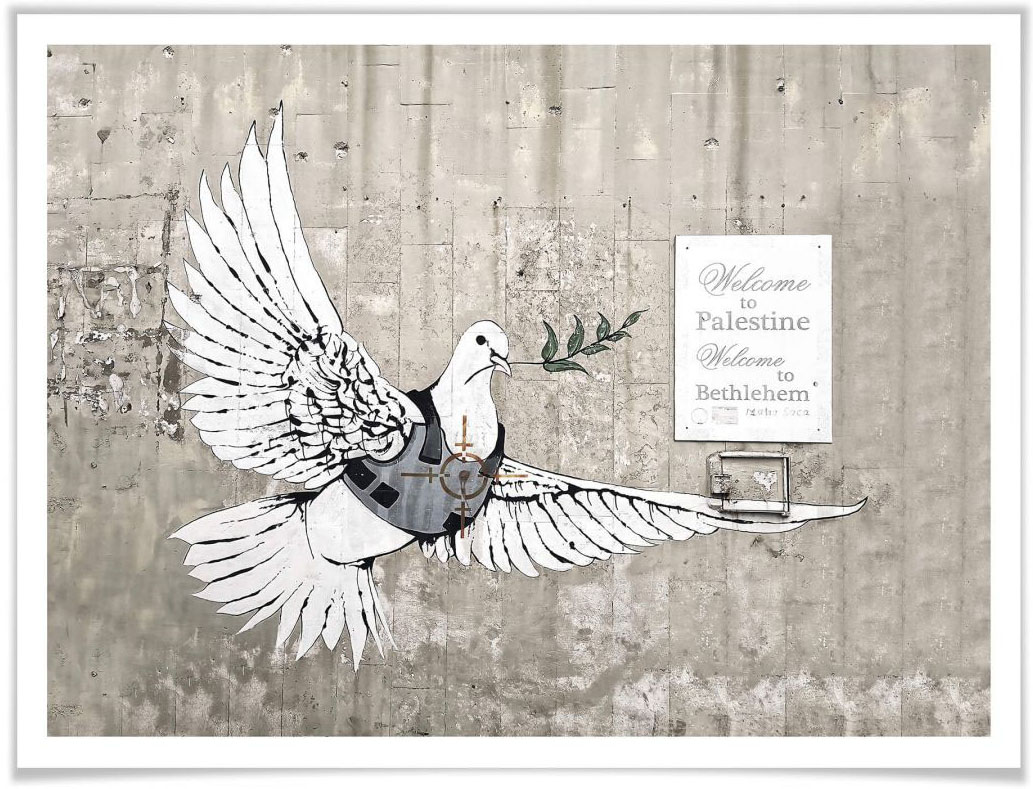 Jelmoli-Versand Wandposter St.), | Bild, Wandbild, und Liebe«, »Loske online (1 Poster, Wall-Art Person, Kaffee Katze kaufen Poster