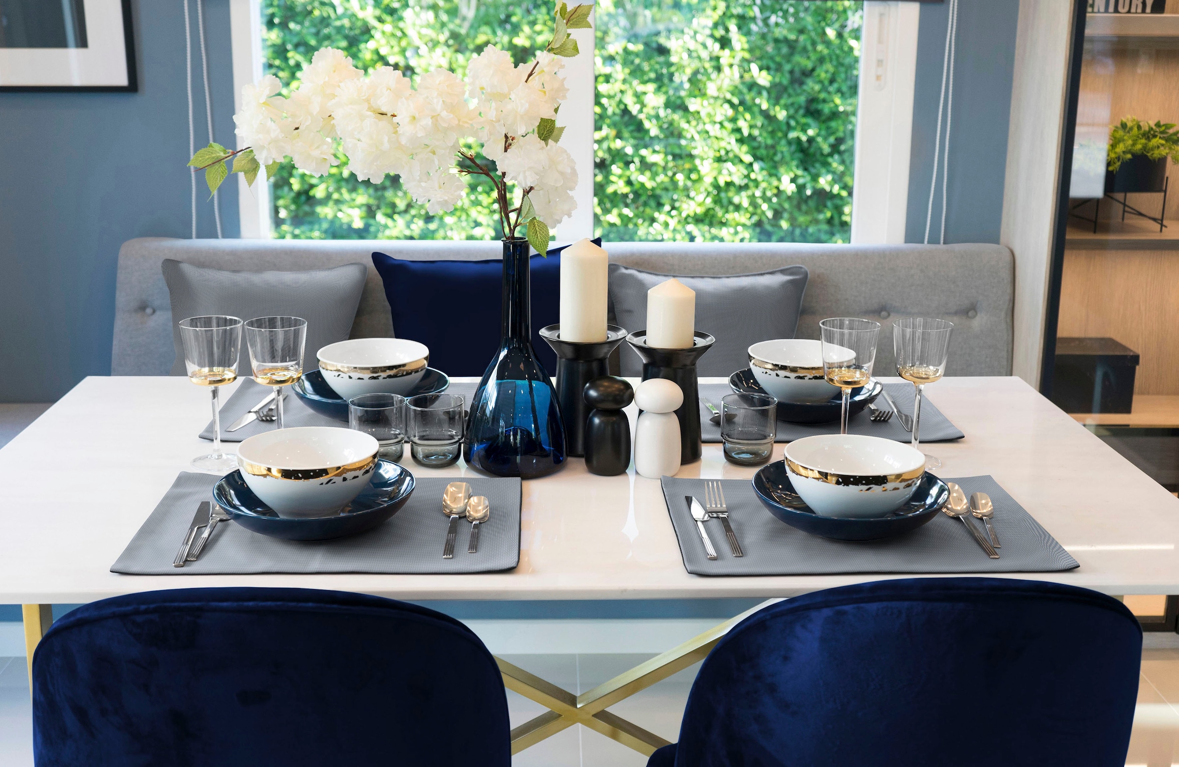 Adam Platzset "Uni Collection Light" GOTS zertifiziert, Made in Germany