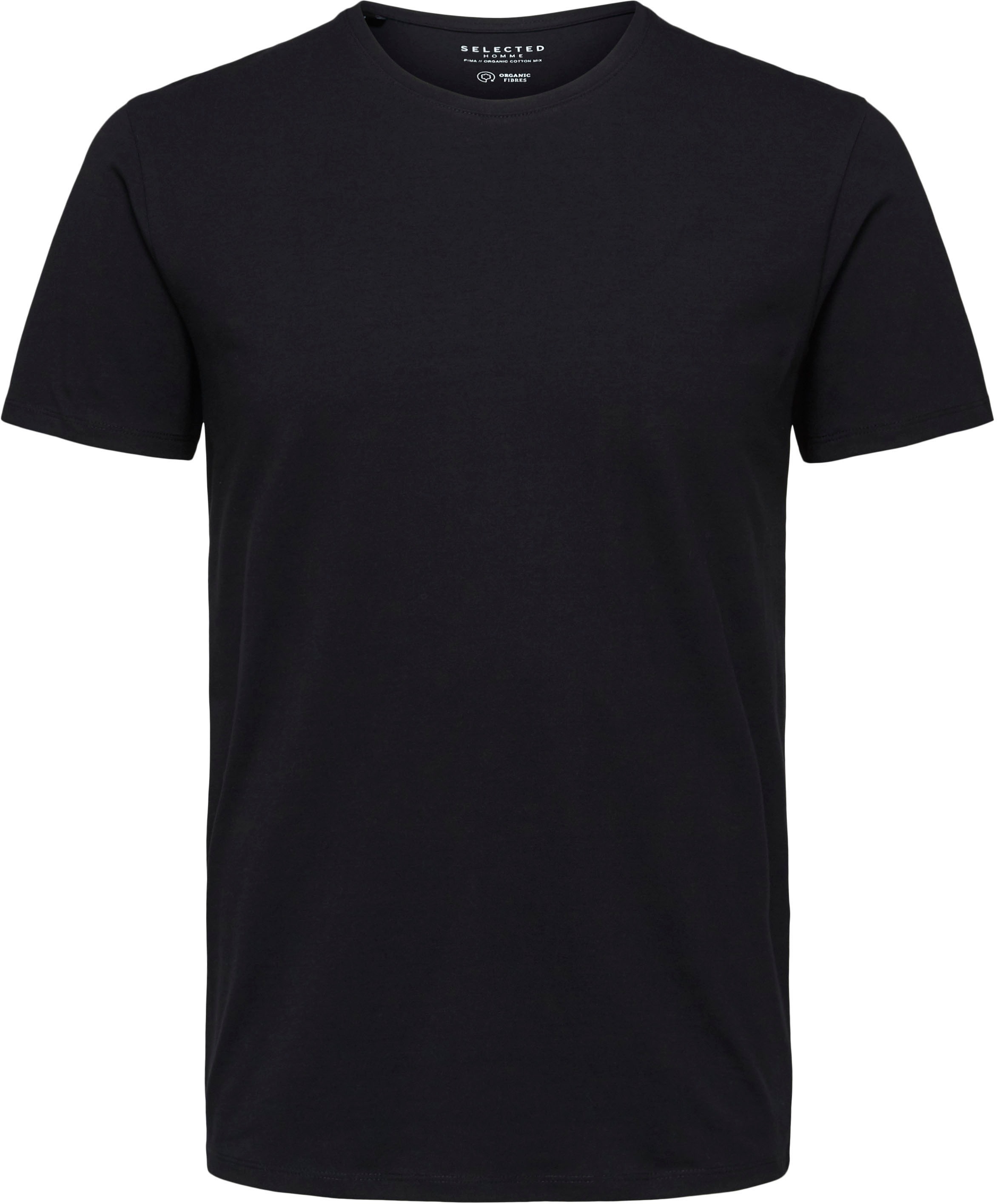 SELECTED HOMME Rundhalsshirt »SLHNEWPIMA SS O-NECK TEE NOOS«