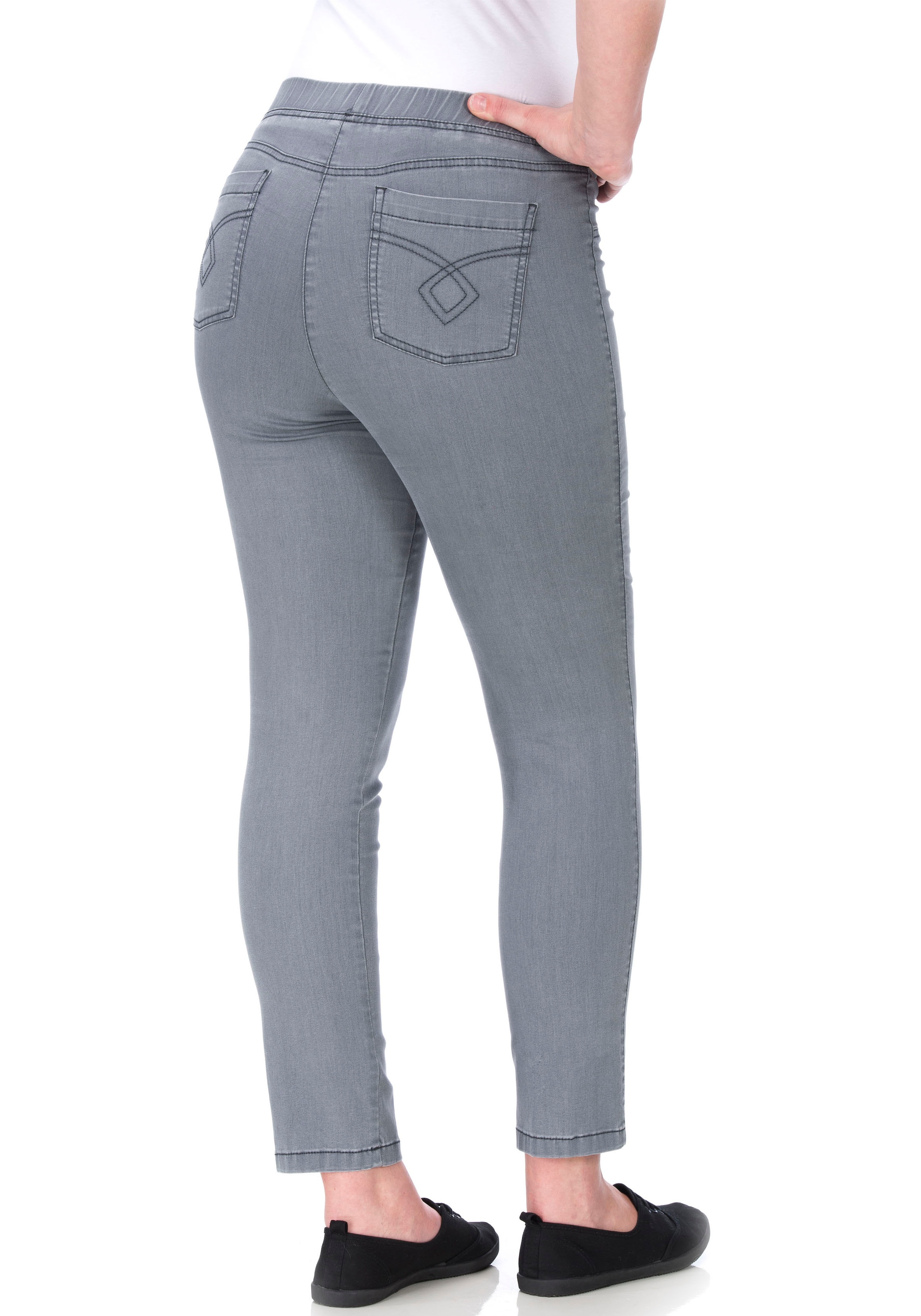 KjBRAND Jeansjeggings »JENNY«, angenehm weiche Quer-Stretch Qualiät