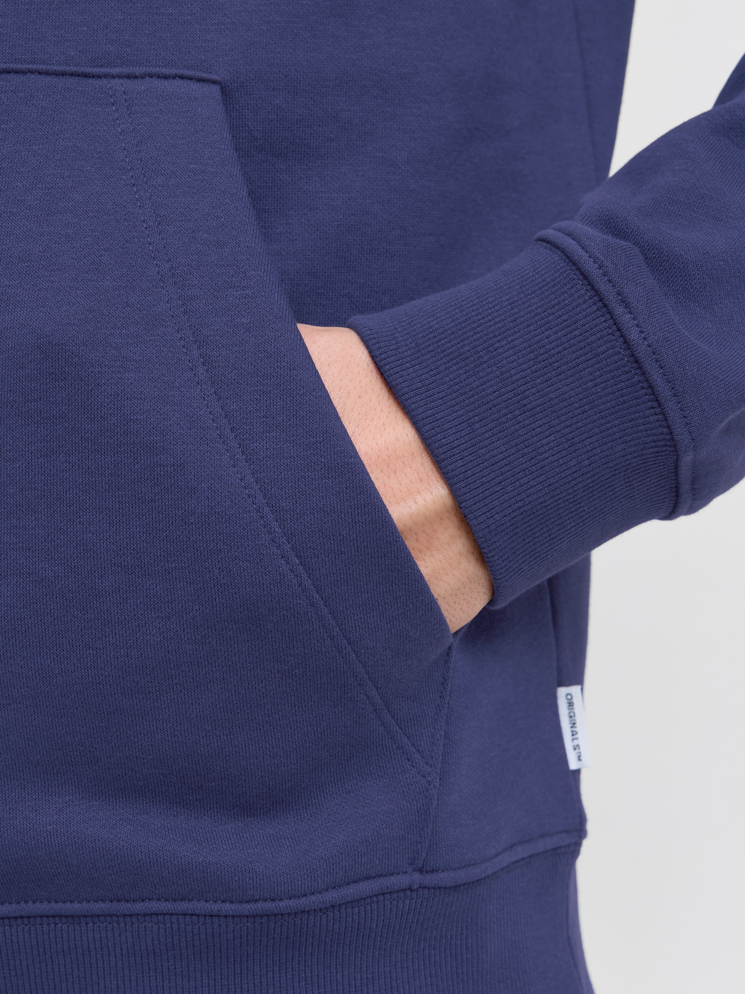 Jack & Jones PlusSize Kapuzensweatshirt »JORINWOOD BLOCK BRANDING SWEAT HOO PLS«