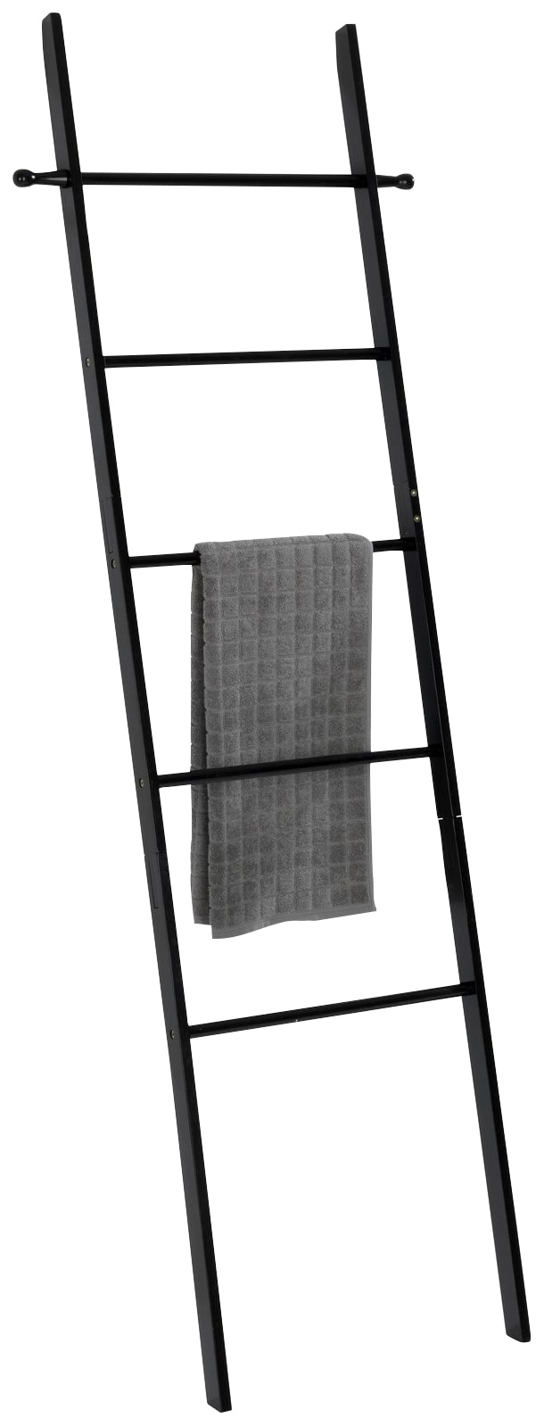 WENKO Handtuchleiter »Loft«, Bambus, | online Jelmoli-Versand lackiert bestellen schwarz