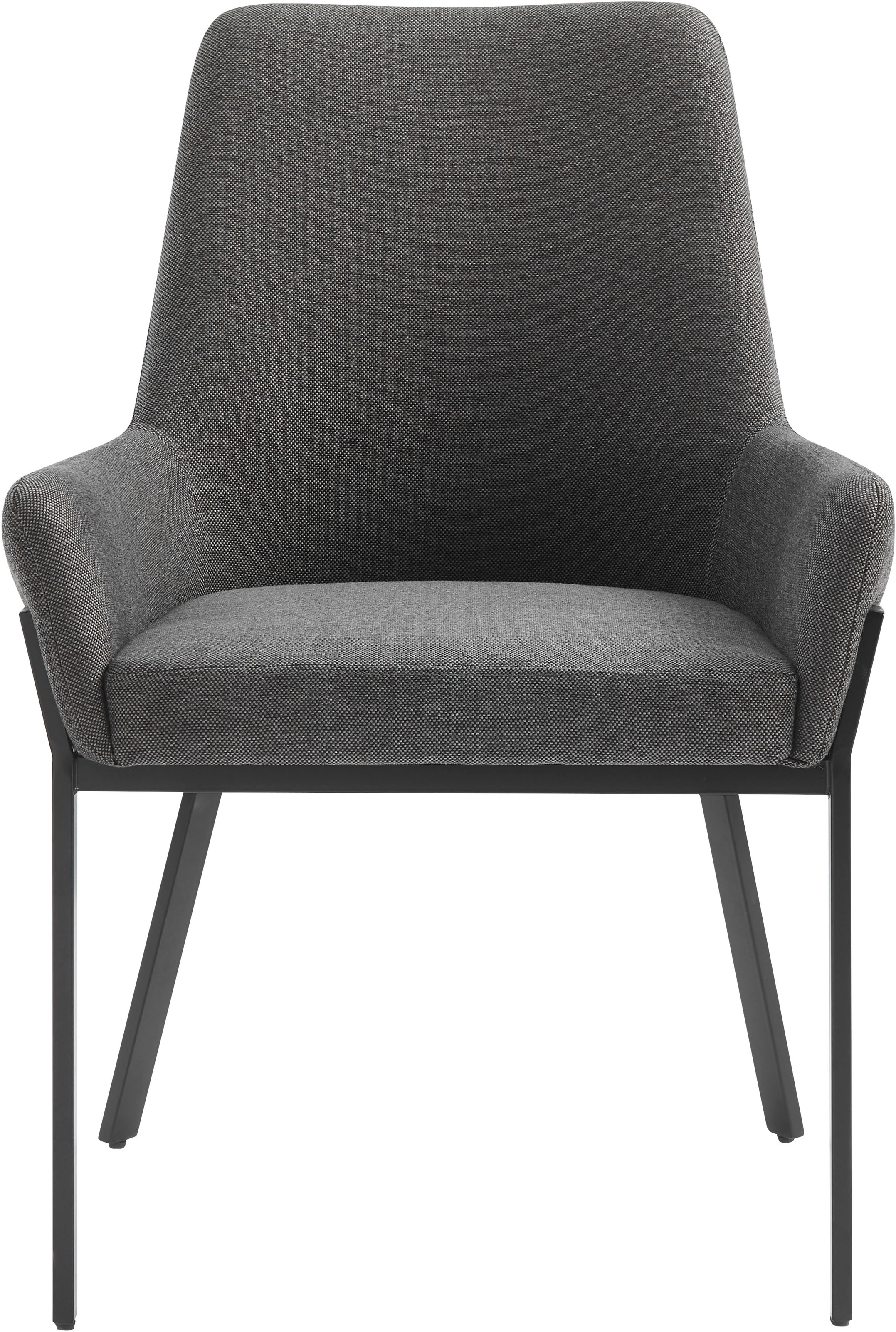 OTTO home Stuhl "Lome" () 1 Stk.mit pflegeleichtem Webstoff Bezug, Metallgestell, Sitzhöhe 49 cm
