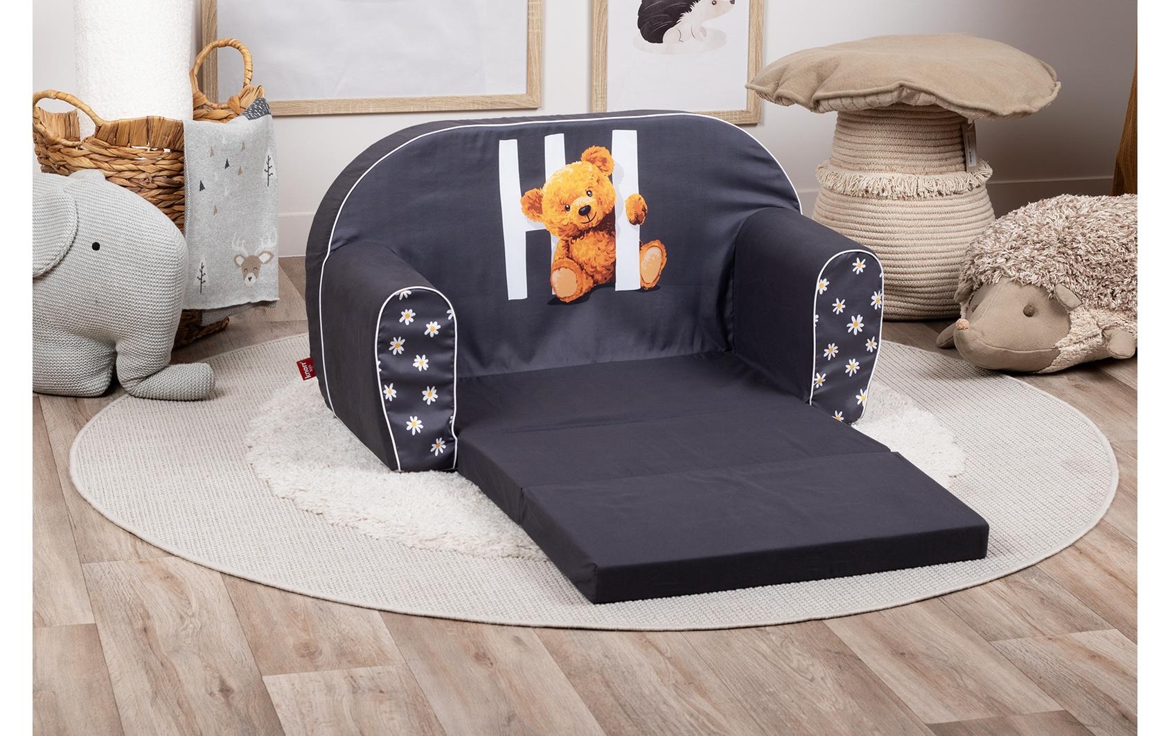 Knorrtoys® Kindersofa »«Lucky bear»«, Ausklappbar