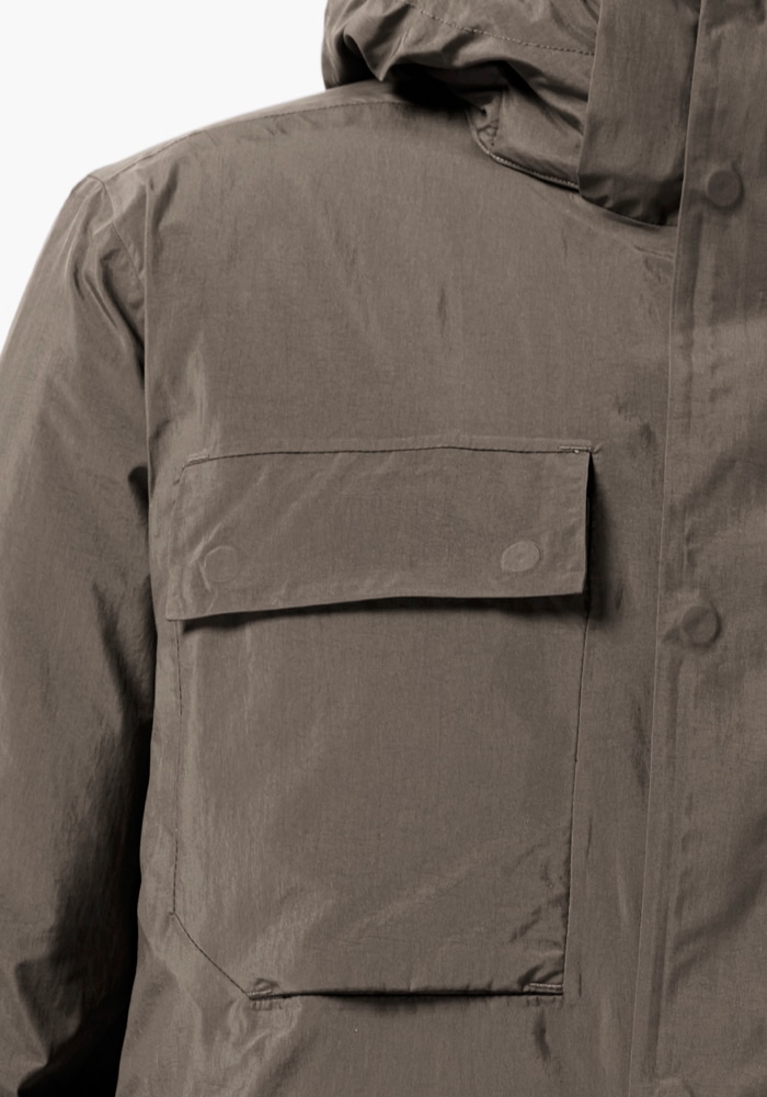 Jack Wolfskin Winterjacke »TEXTOR UTILITY JKT M«, mit Kapuze