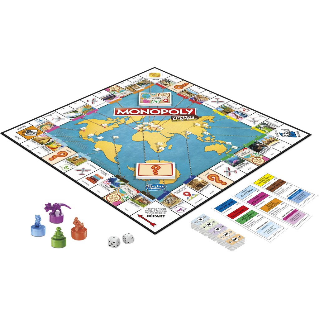 Hasbro Spiel »Monopoly Reise um die Welt«