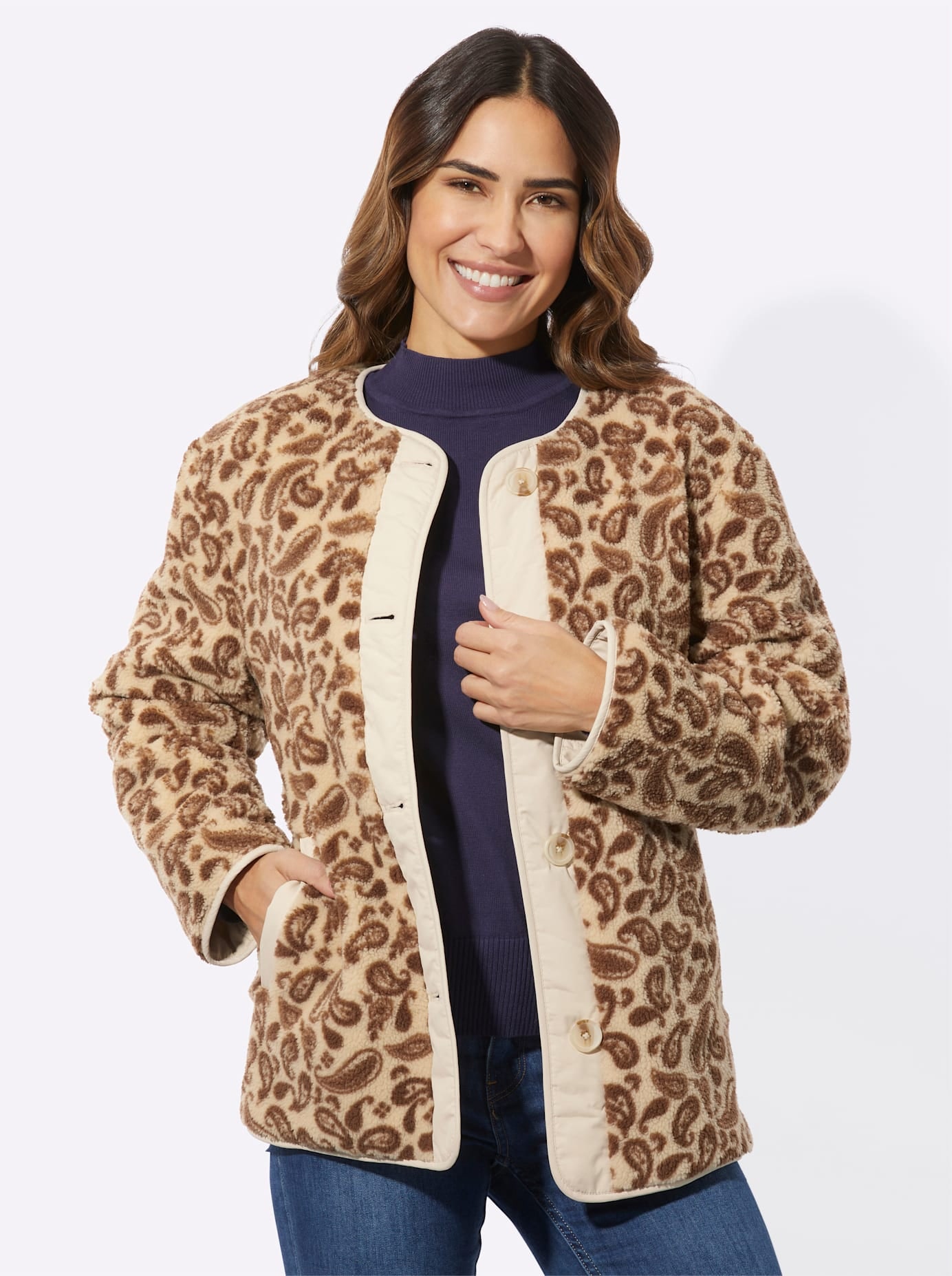 Classic Basics Wendejacke, ohne Kapuze