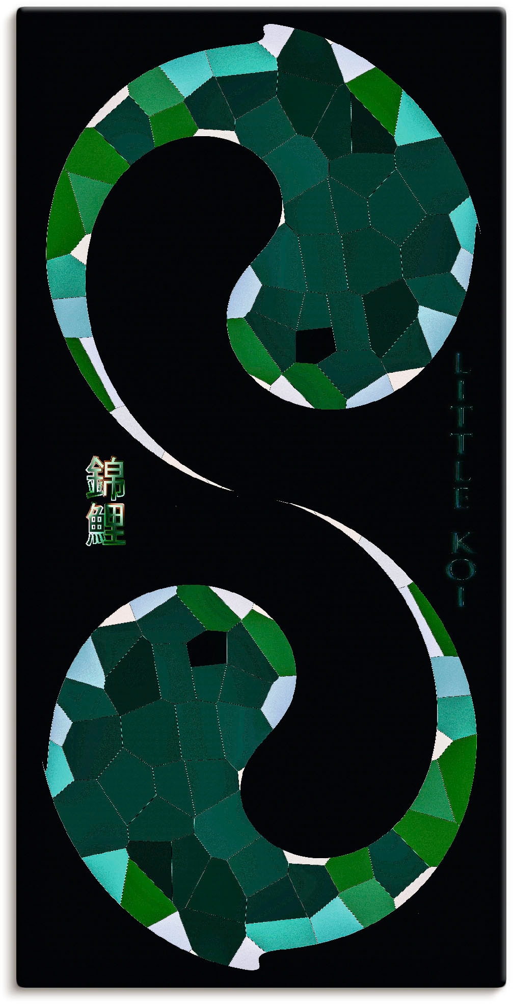 Artland Wandbild »Yin und Yang - Koi Karpfen«, Spirituelle Bilder, (1 St.),  als Alubild, Leinwandbild, Wandaufkleber oder Poster in versch. Grössen  online bestellen | Jelmoli-Versand