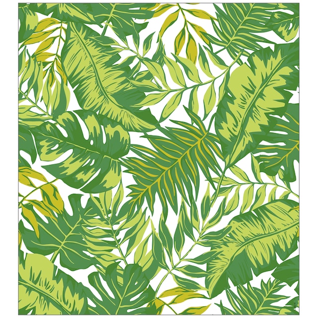 MySpotti Fensterfolie »Look Palm Leaves green«, halbtransparent,  glattstatisch haftend, 90 x 100 cm, statisch haftend online kaufen |  Jelmoli-Versand