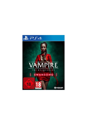 Spielesoftware »GAME Vampire: The Masquerade Swan«, PlayStation 4 kaufen