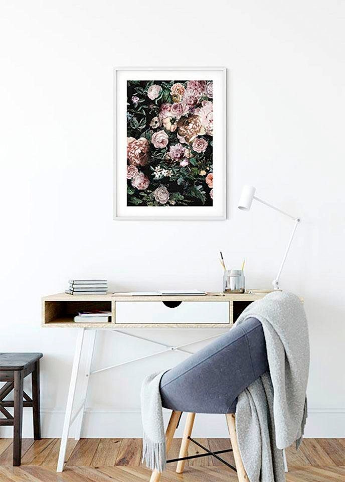 Komar Bild »Charming Wild«, Blumen, (1 St.), Wandbild zur Dekoration - ohne Rahmen