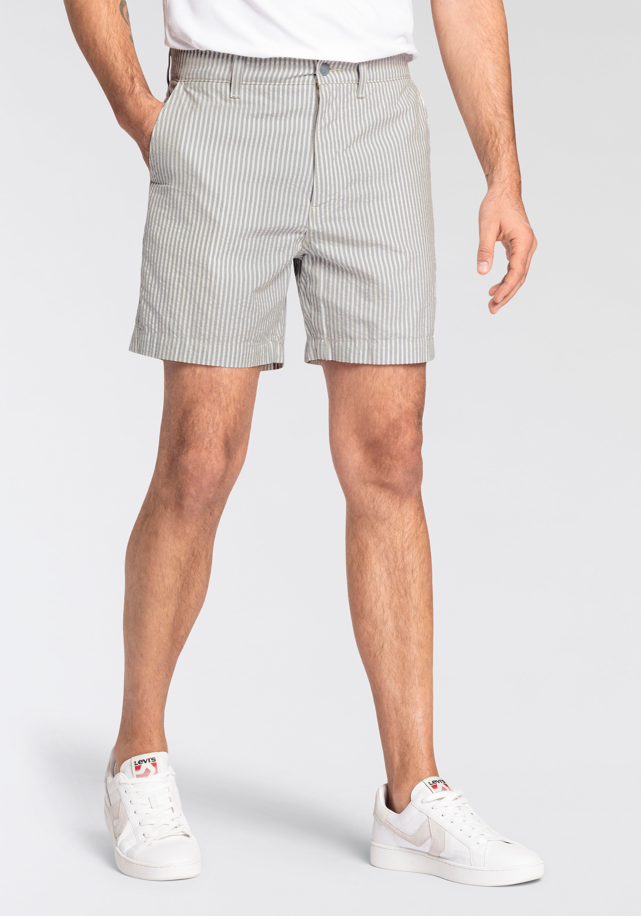 Levi's® Chinoshorts »Shorts XX AUTHENTIC SHORT II« Sommerhose mit feinen Streifen