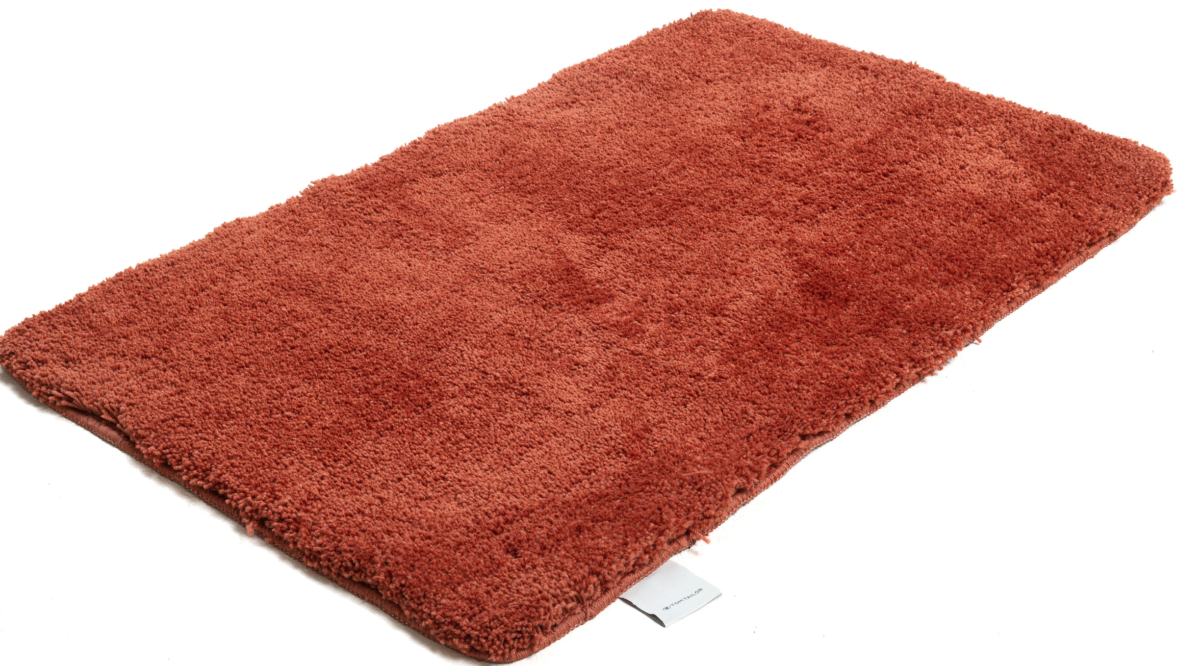 TOM TAILOR HOME Badematte »Cozy Bath UNI«, rutschhemmend beschichtet, fussbodenheizungsgeeignet, Badteppich, Uni Farben, rechteckig, rund und oval erhältlich