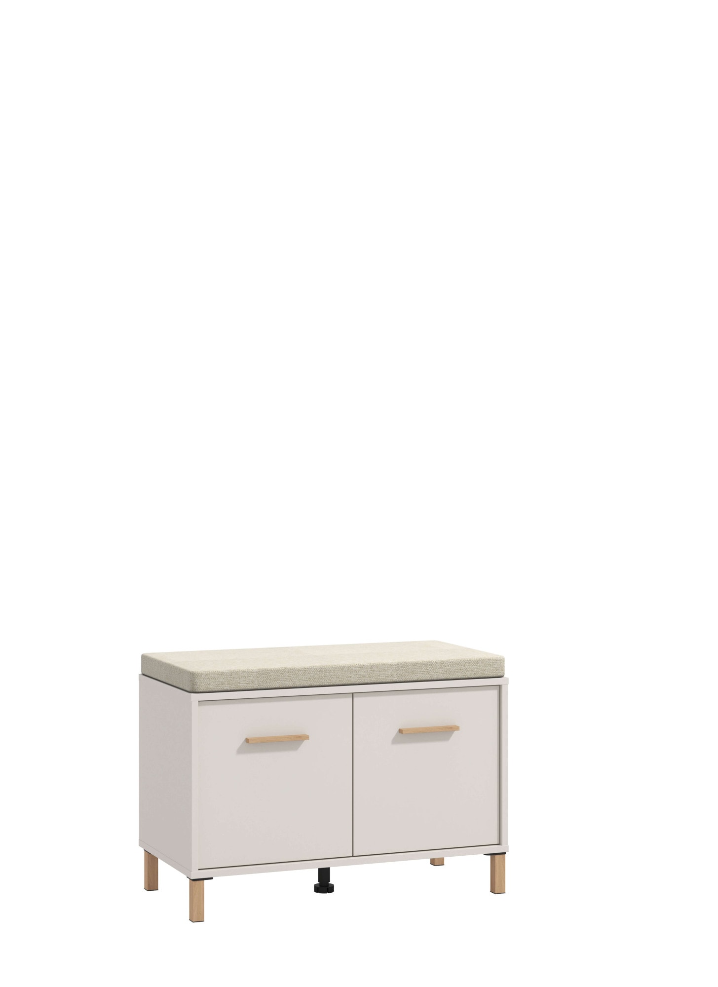 Home affaire Garderoben-Set »Belfort, Breite 199 cm, im Kaschmir und Artisan-Eichendekor«, (Set, 5 St.), inkl. 2 Schränke, Sitzbank, Spiegel und Garderobenpaneel