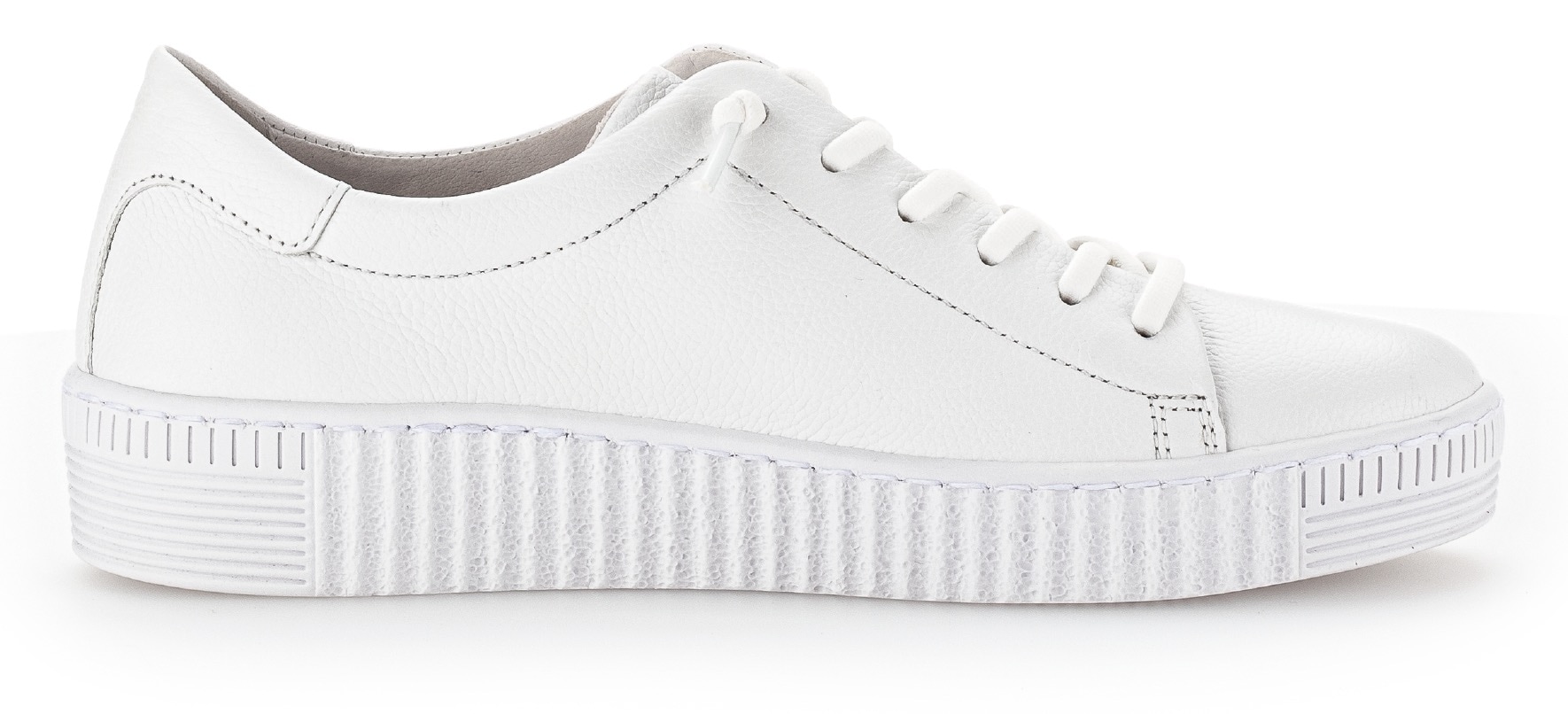 Gabor Slip-On Sneaker, Freizeitschuh, Halbschuh, Schnürschuh, elastische Schnürsenkel
