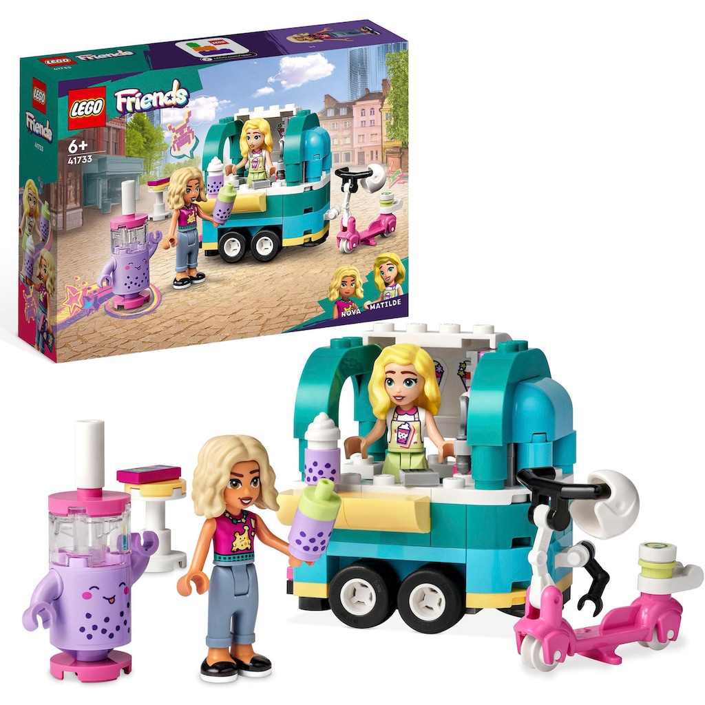 LEGO® Konstruktionsspielsteine »Bubble-Tea-Mobil (41733), LEGO® Friends«, (109 St.)