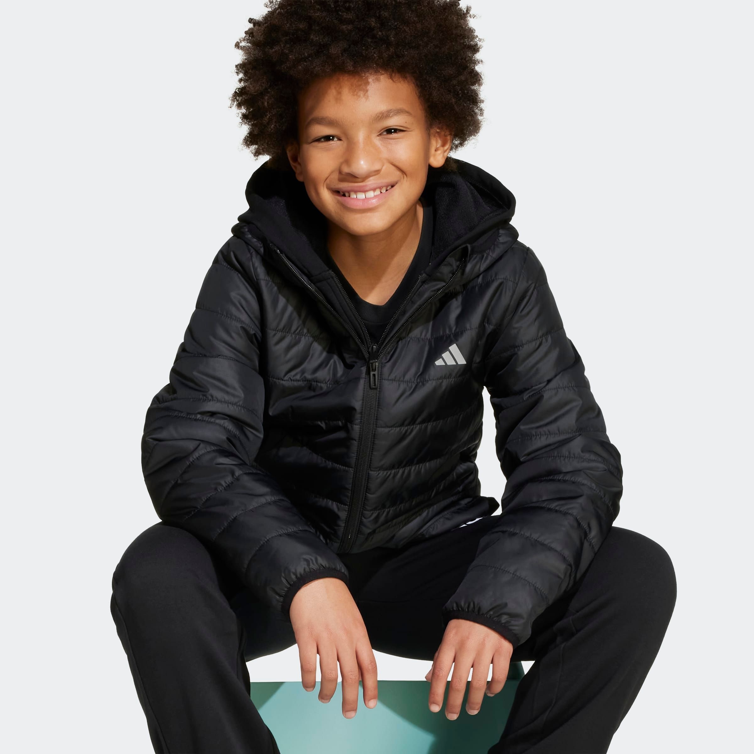 adidas Sportswear Outdoorjacke »J ESS L PAD JKT«