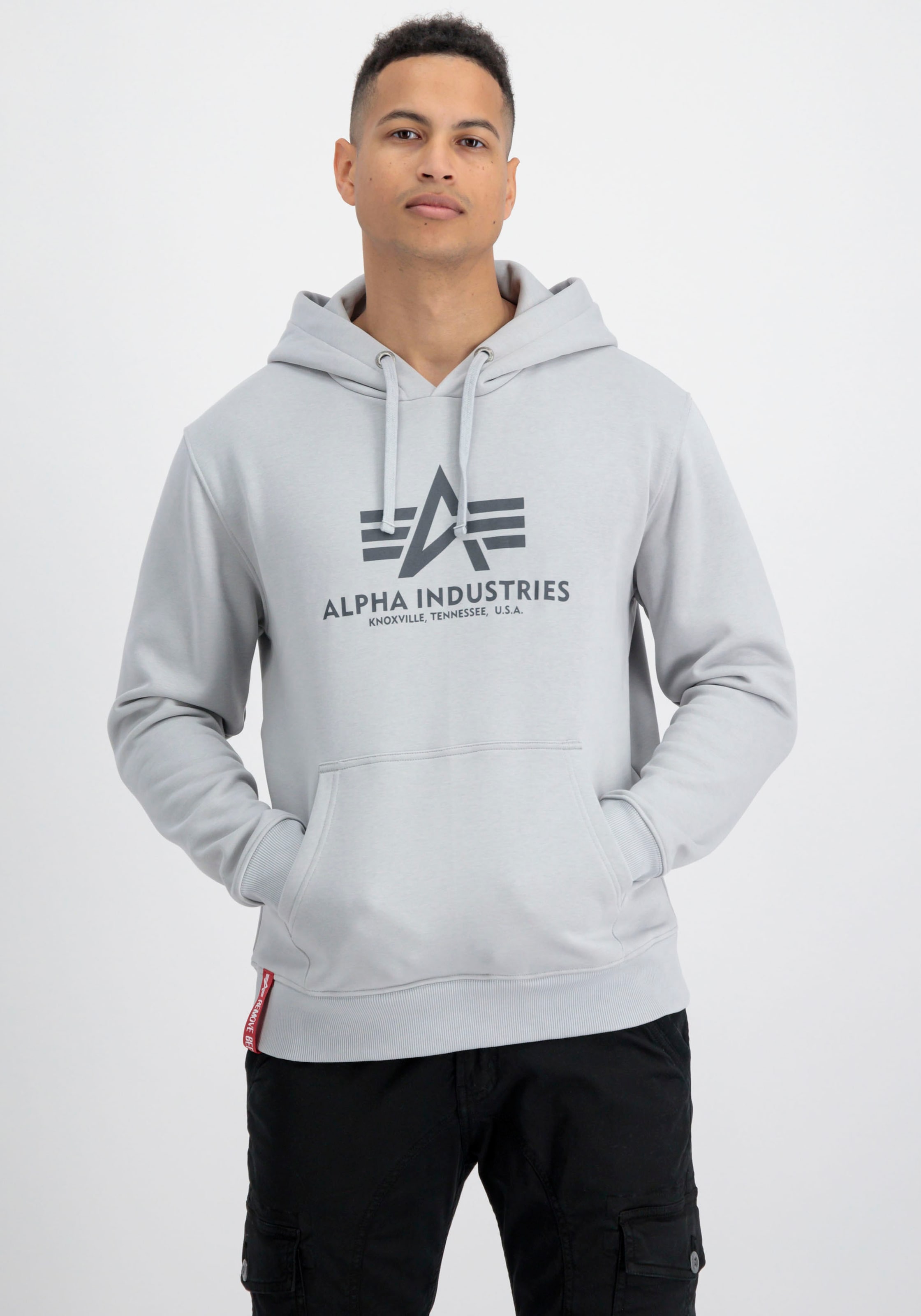 Alpha Industries Kapuzensweatshirt "Basic Hoody", Baumwollmischung, regular fit