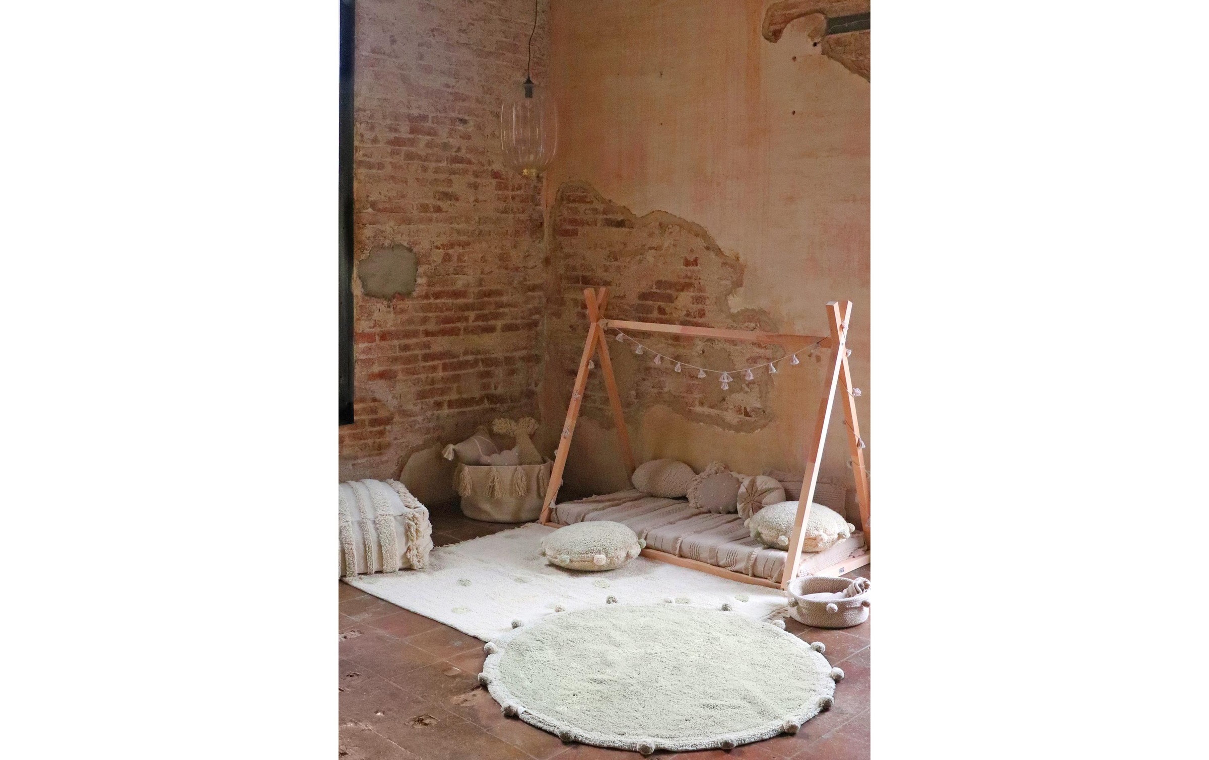 Kinderteppich »Lorena Canals Hippy Dots«