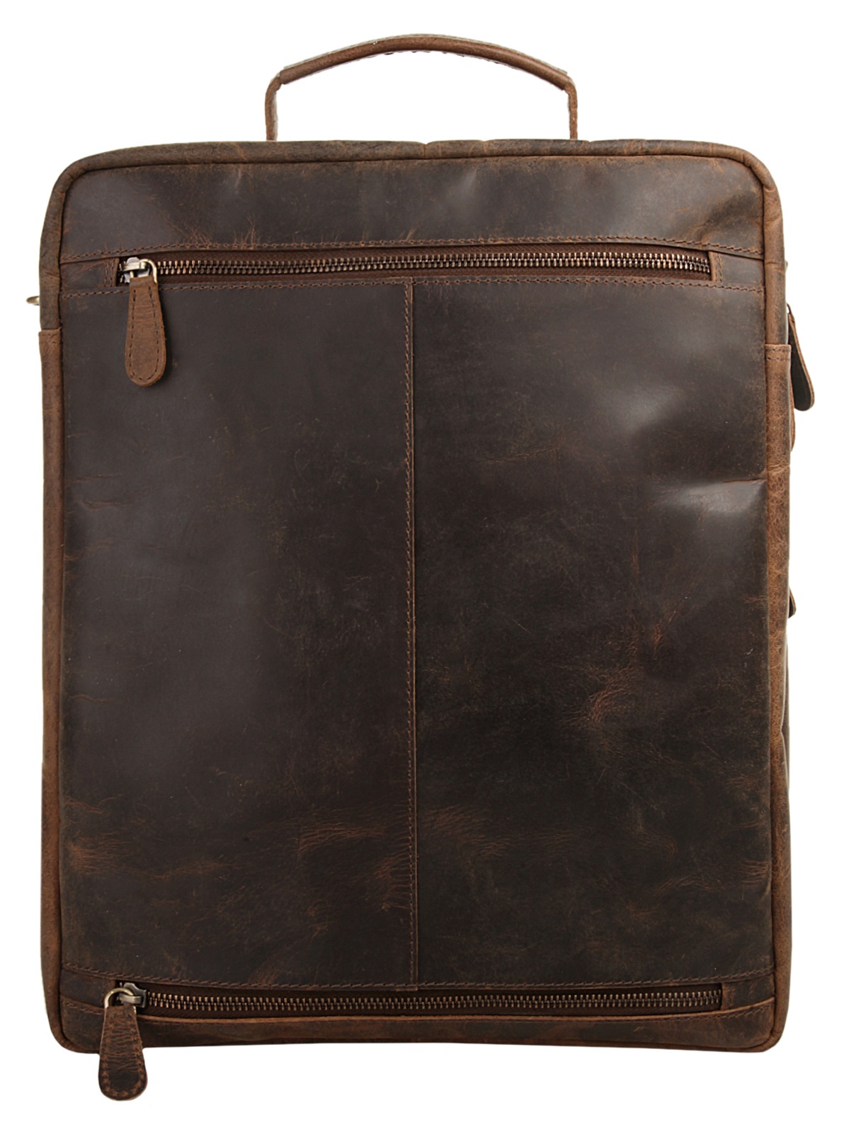 Bagan Laptoprucksack, echt Leder